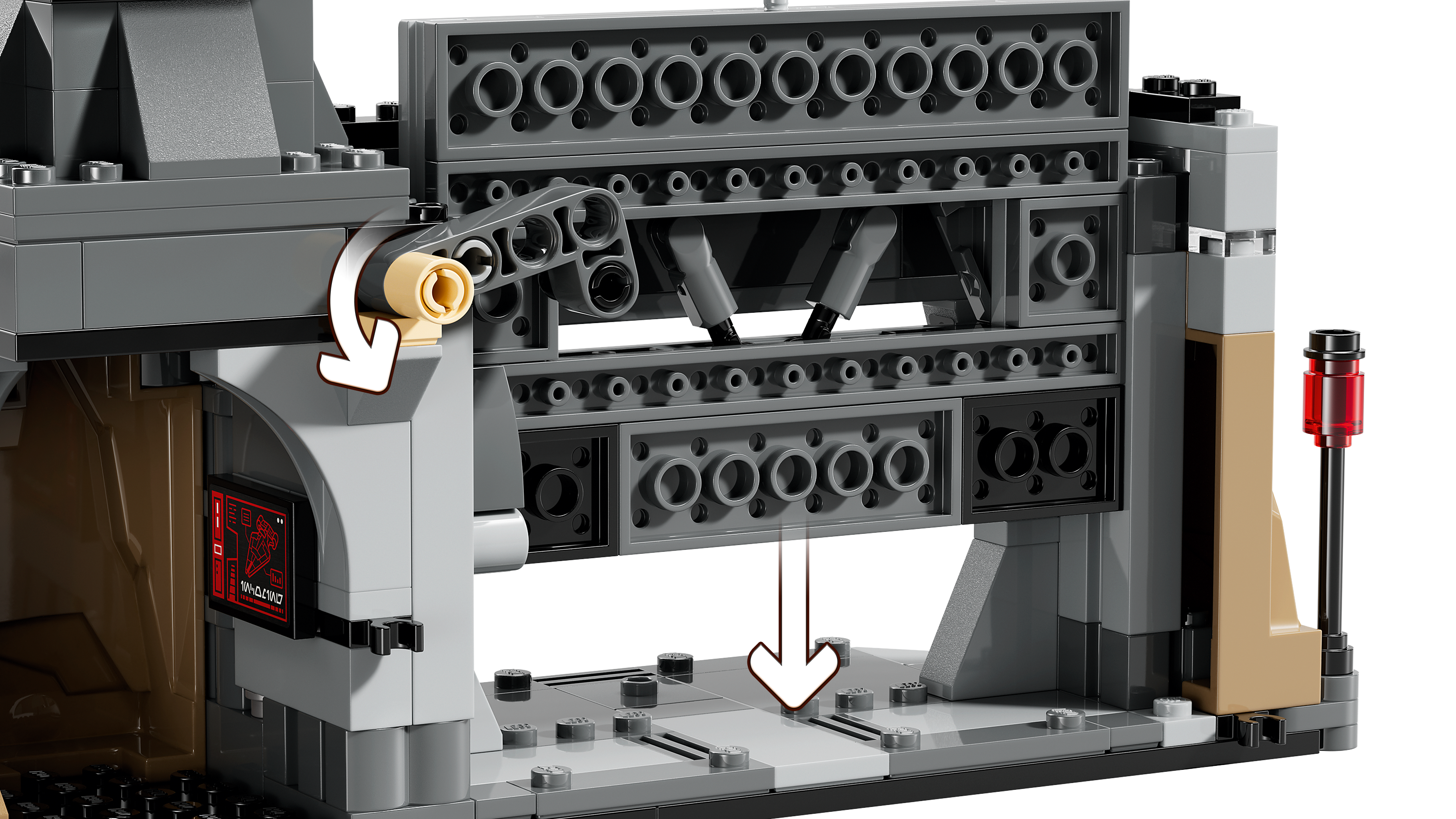 LEGO® Star Wars™ Duell zwischen Paz Vizsla™ und Moff Gideon™ 75386 - Bild 5