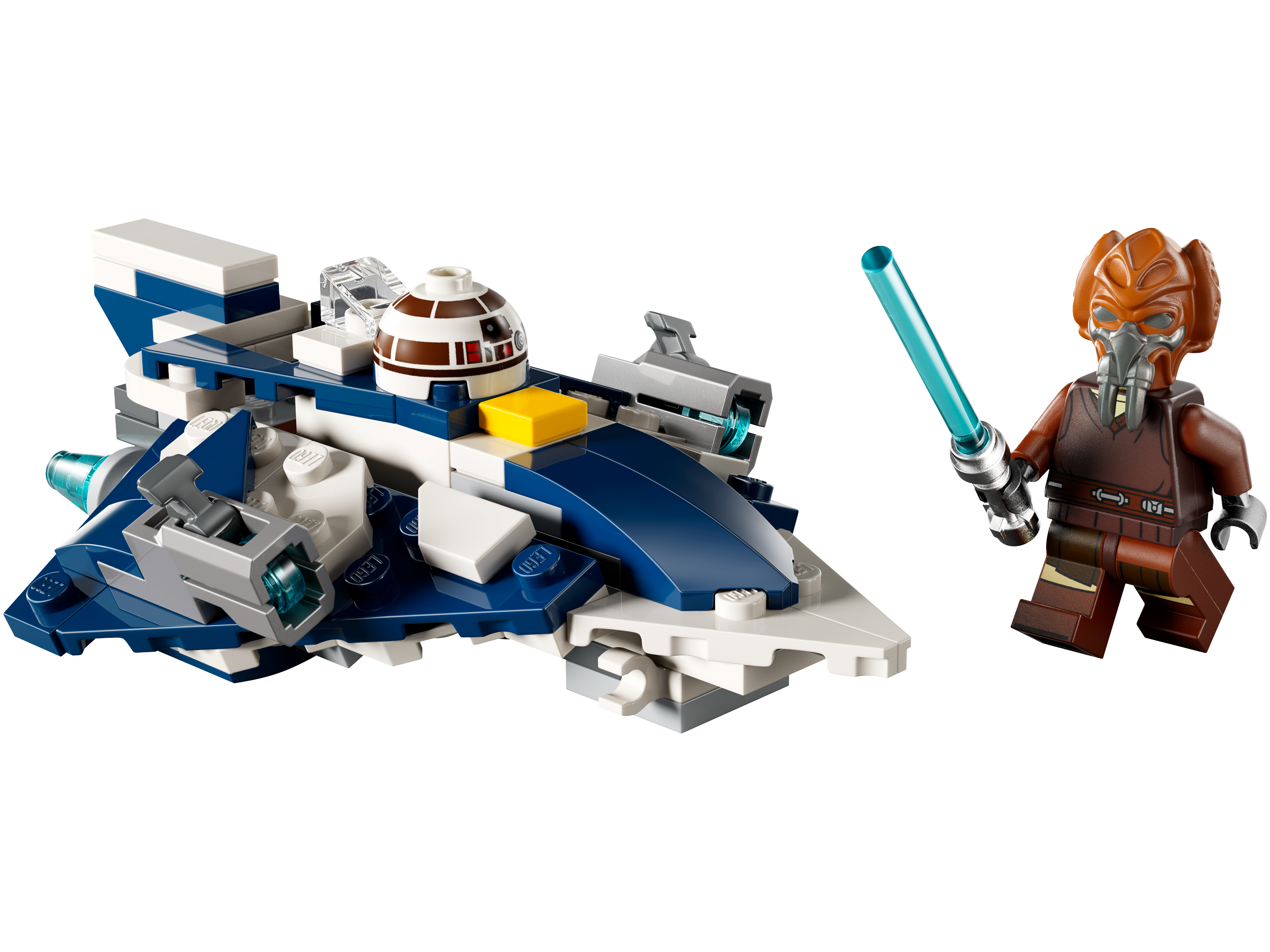 LEGO Star Wars™ Plo Koons Jedi Starfighter™ Microfighter 75400 - Bild 2