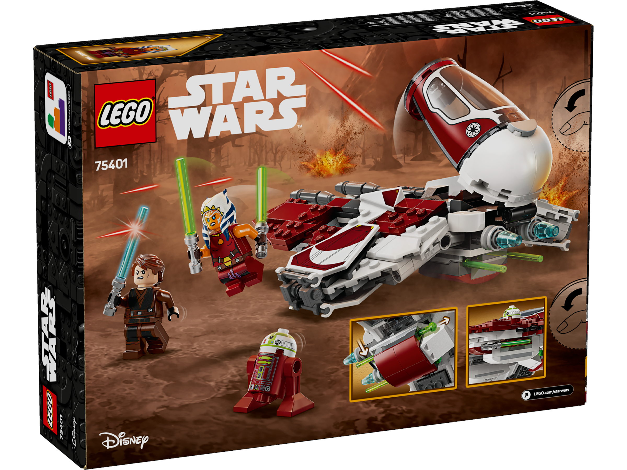 LEGO Star Wars™ Ahsokas Jedi Interceptor™ 75401 - Bild 8