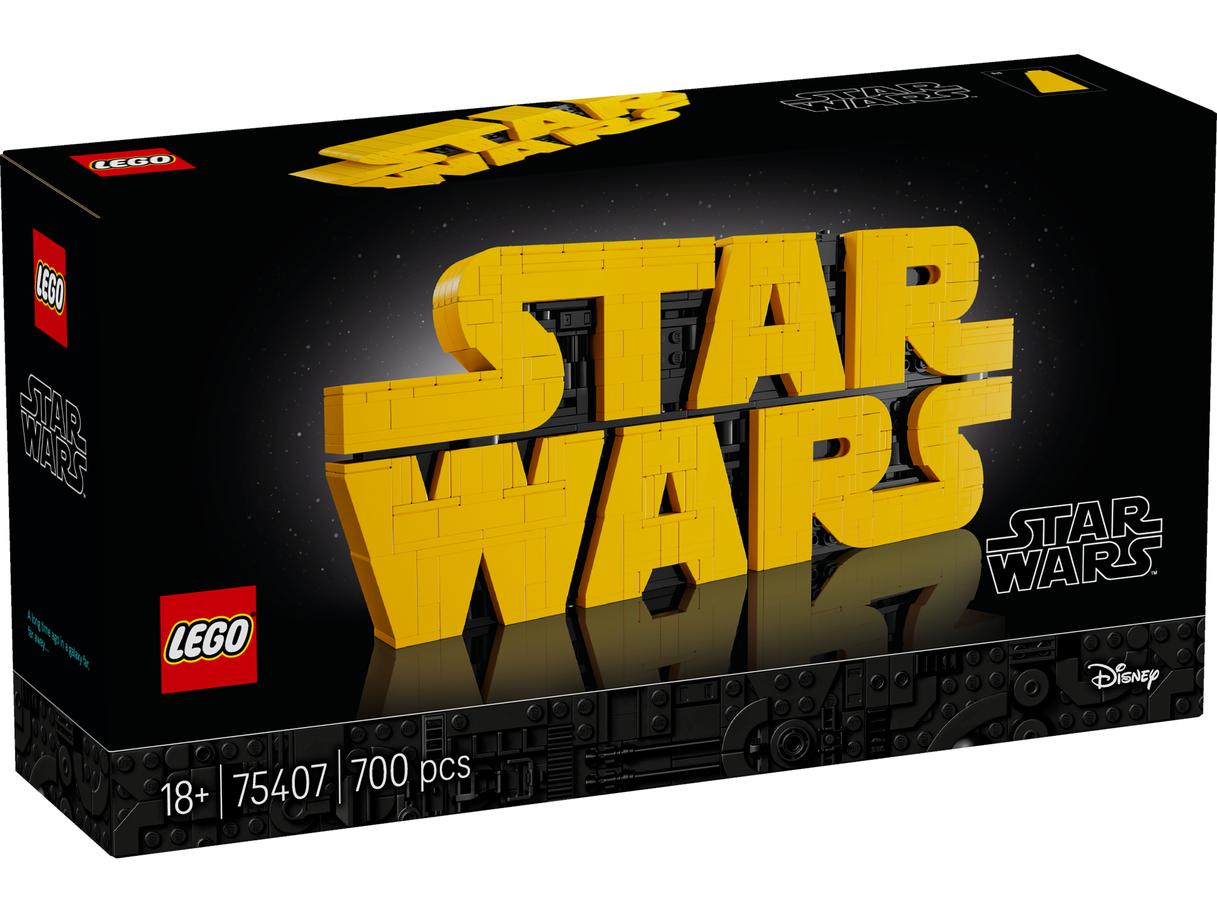 LEGO StarWars Logo aus LEGO Steinen 75407 - Bild 1