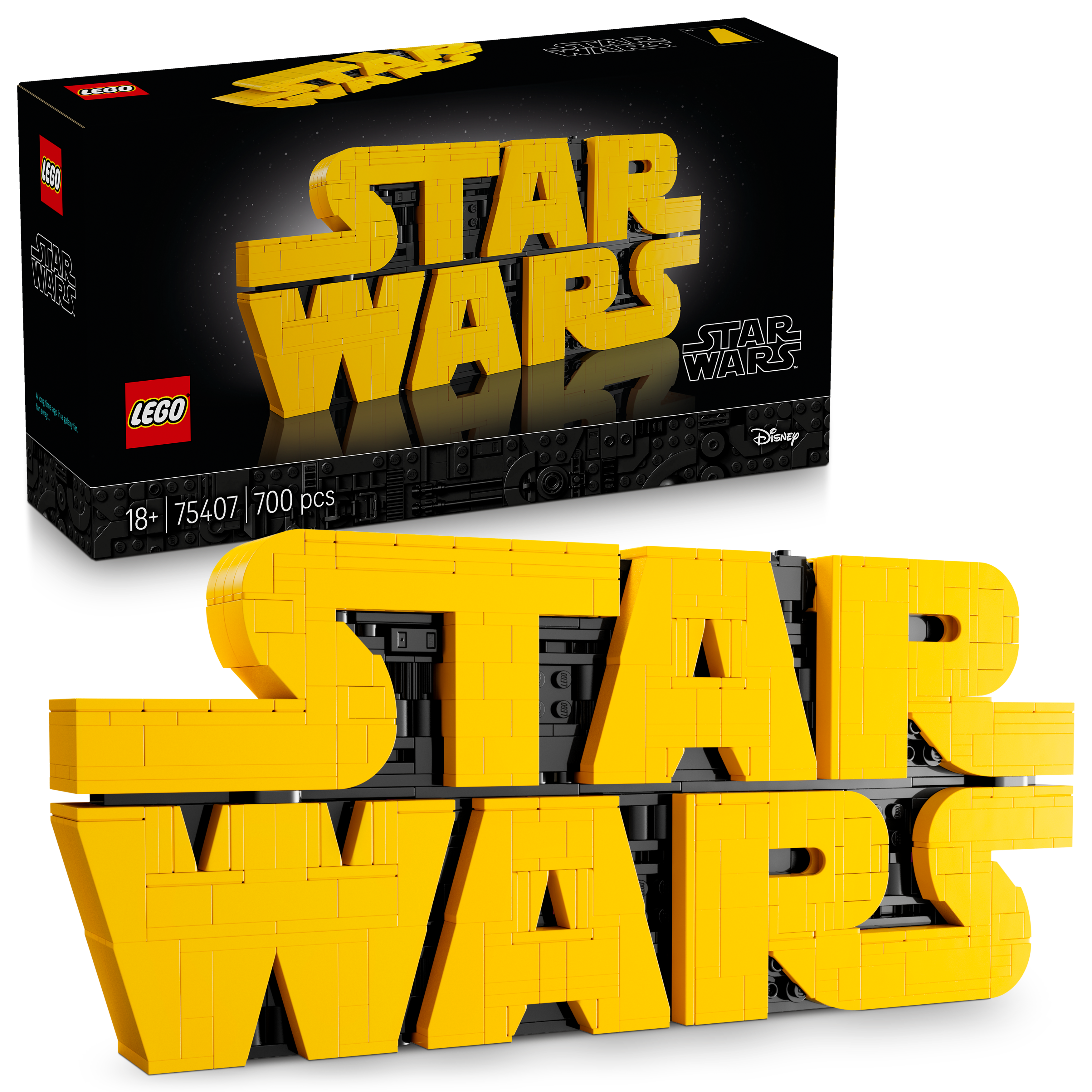 LEGO StarWars Logo aus LEGO Steinen 75407 - Bild 4