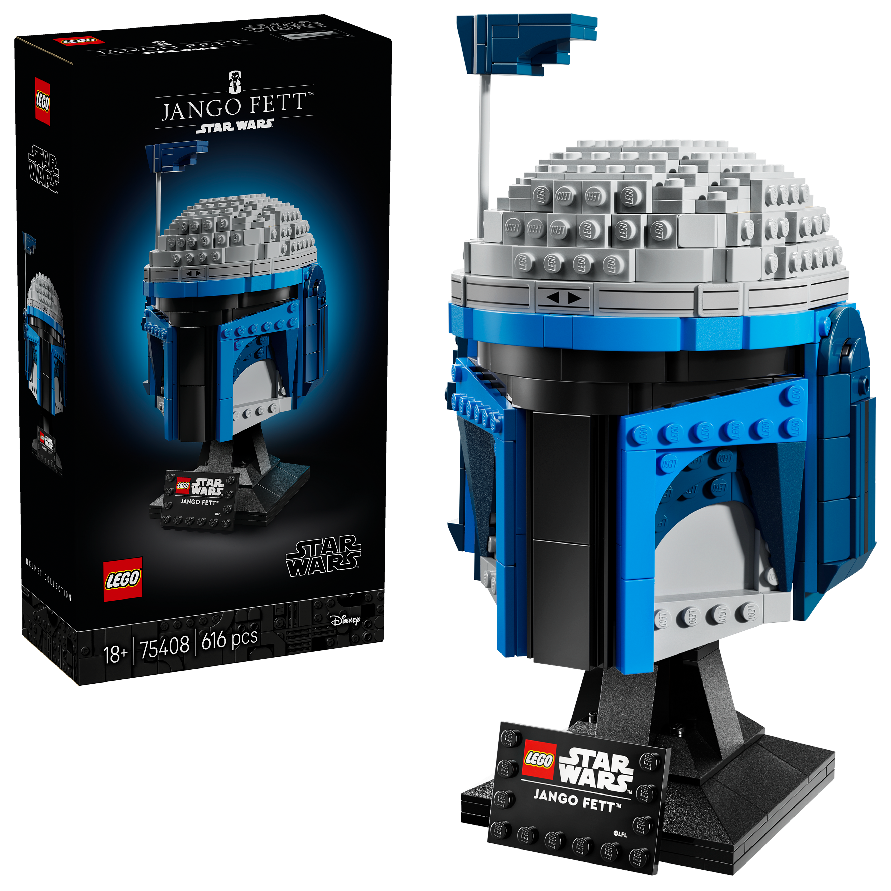 LEGO® Star Wars™ Jango Fett™ Helm 75408 - Bild 4