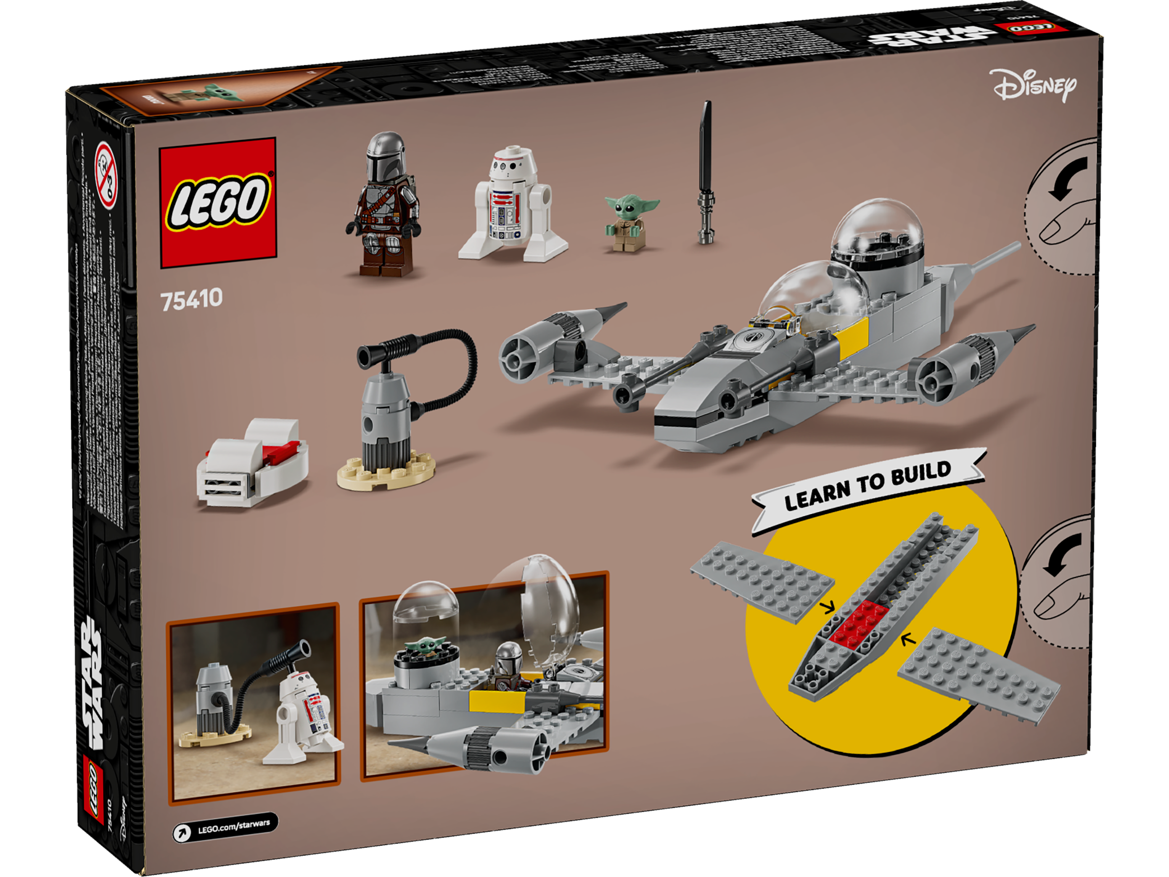 LEGO Star Wars™ Mandos und Grogus N-1 Starfighter™ 75410 - Bild 7
