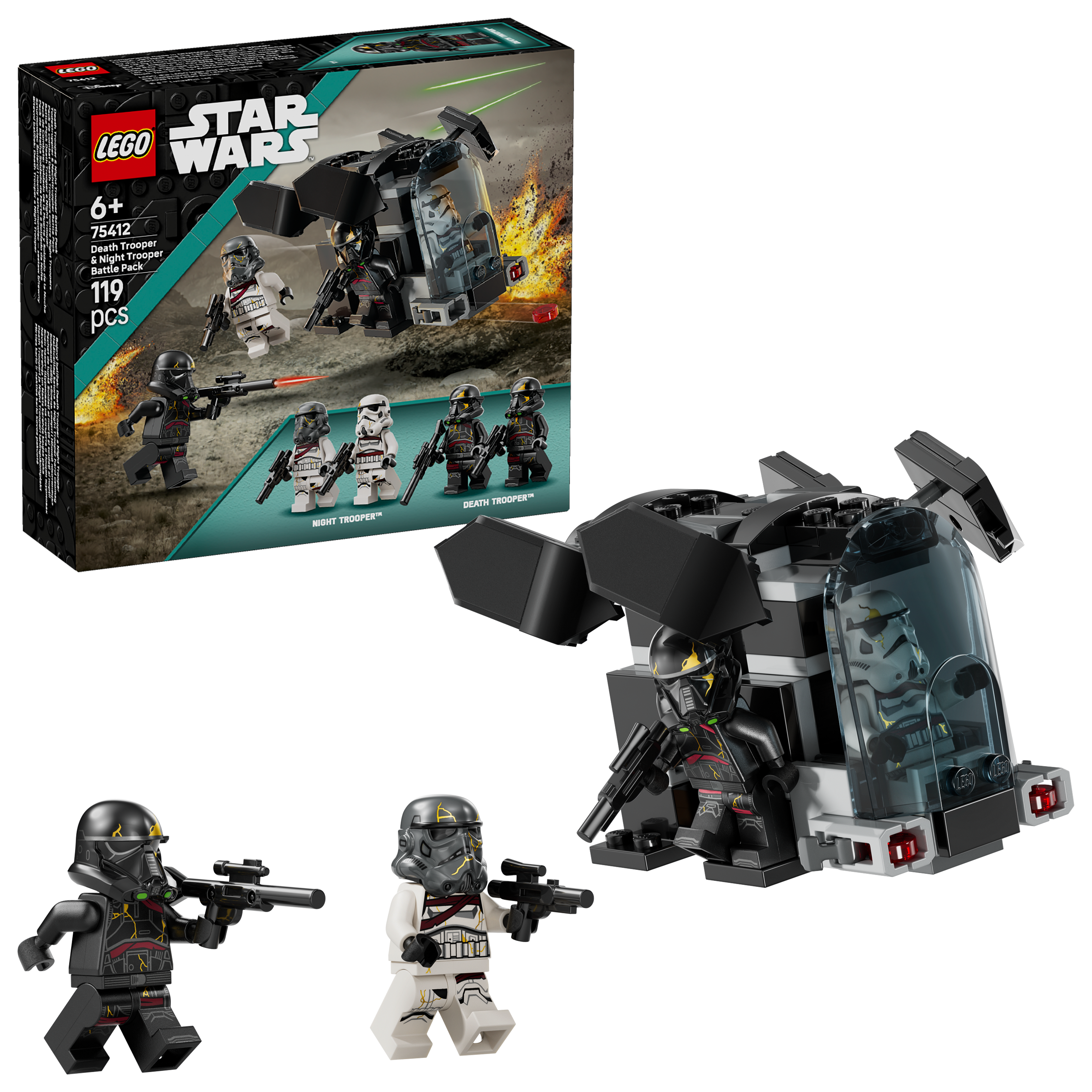 LEGO Star Wars™ Todestruppler & Nachttruppler Battle Pack 75412 - Bild 7