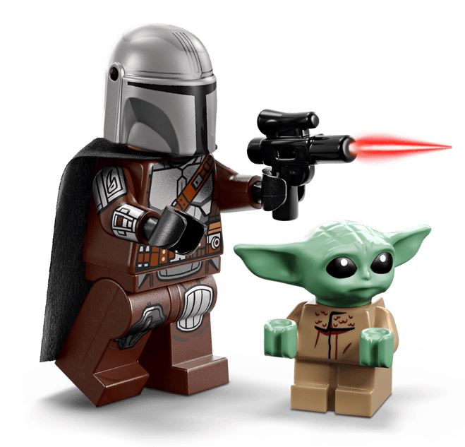 LEGO Star Wars™ 75436 Der Mandalorianer und Grogu auf ihrem Speeder Bike™ - Bild 4