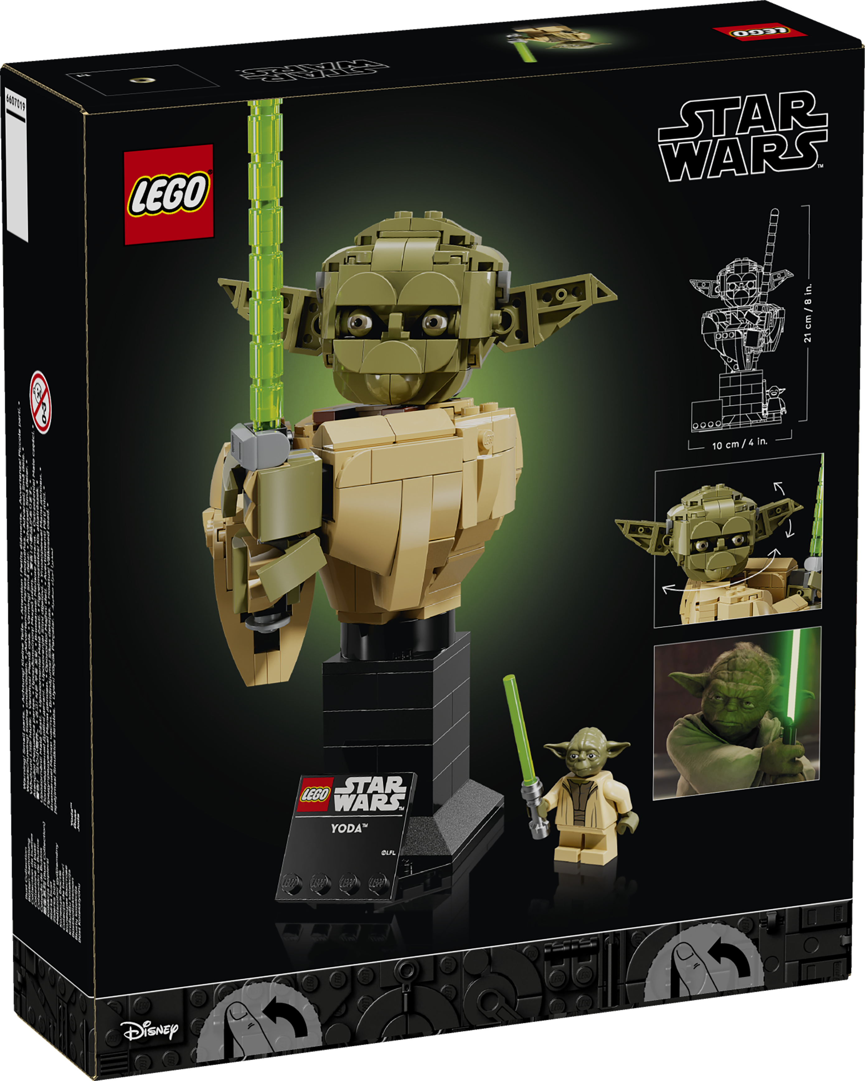 LEGO Star Wars 75438 Yoda™ Büste - Bild 7