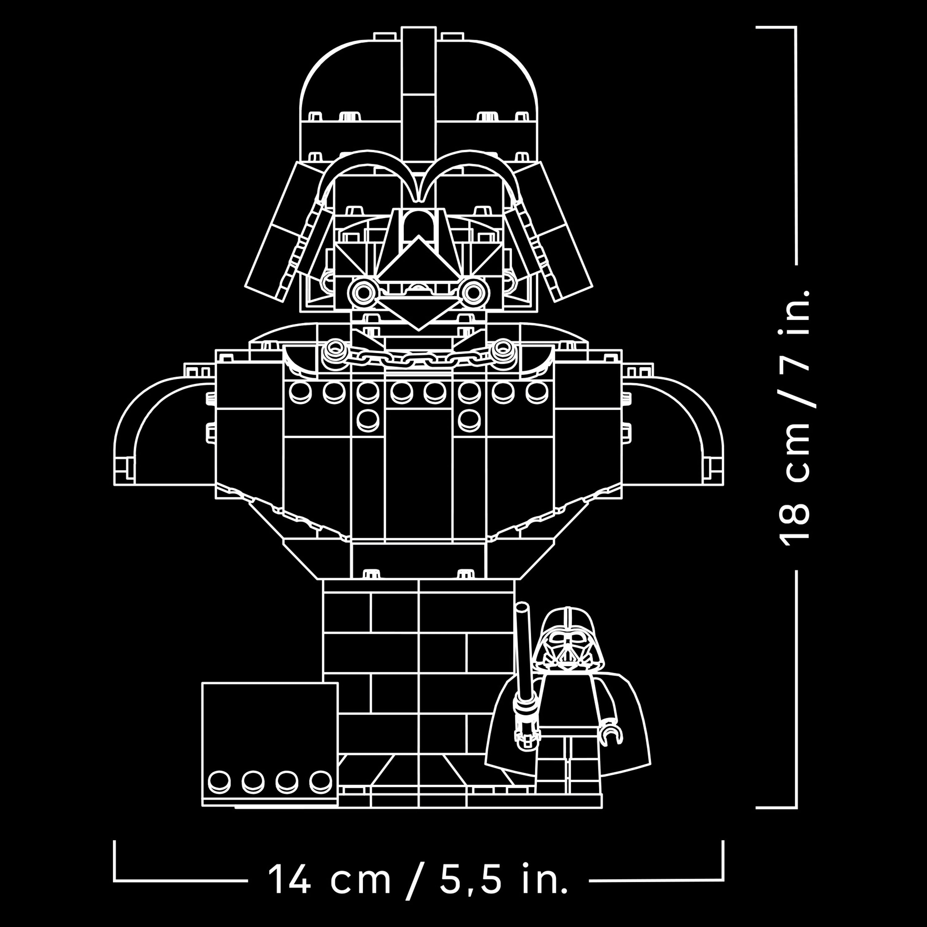 LEGO Star Wars 75439 Darth Vader™ Büste - Bild 7