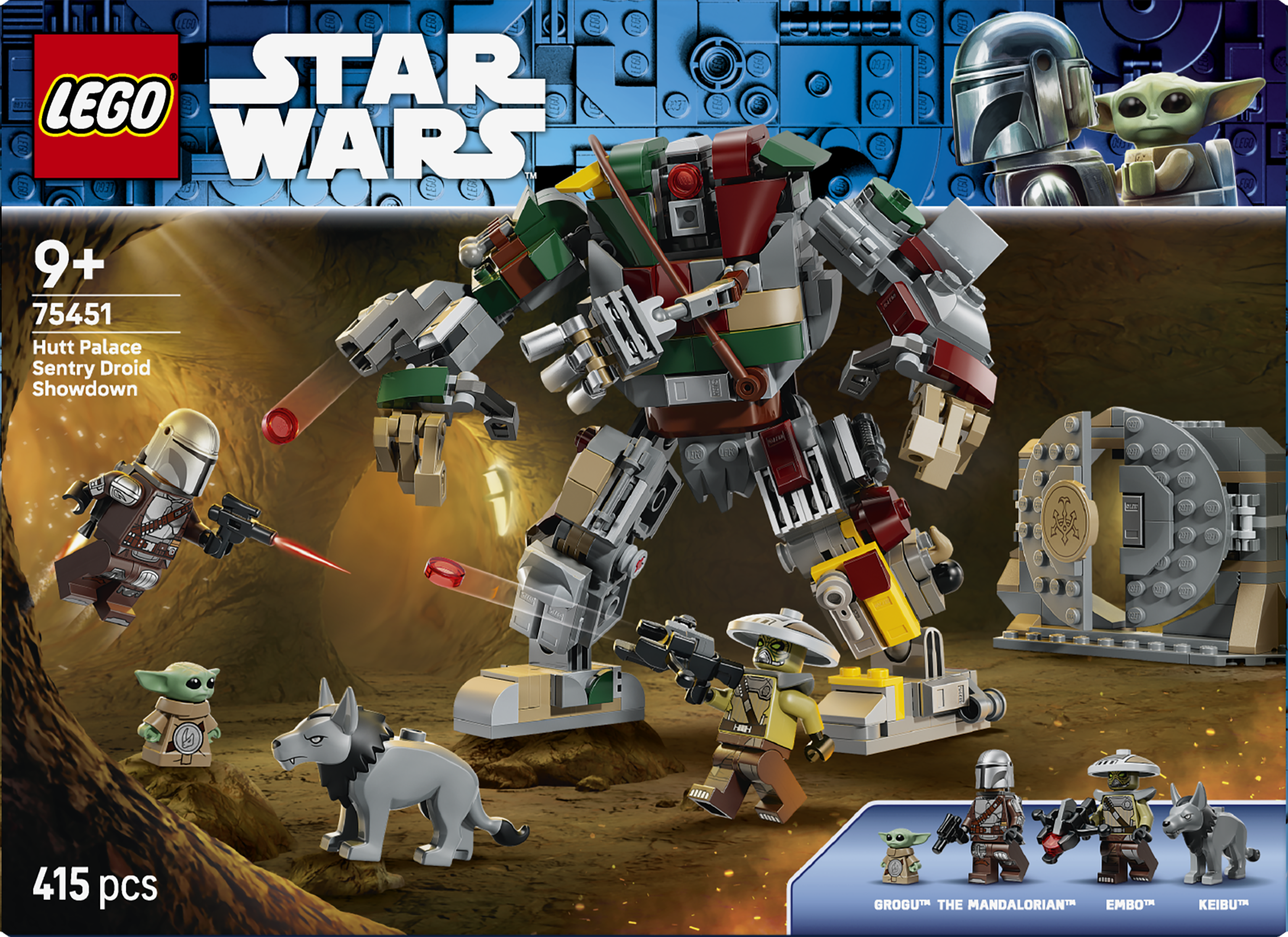 LEGO® Star Wars 75451 Showdown mit dem Wächterdroiden am Huttenpalast - Bild 12