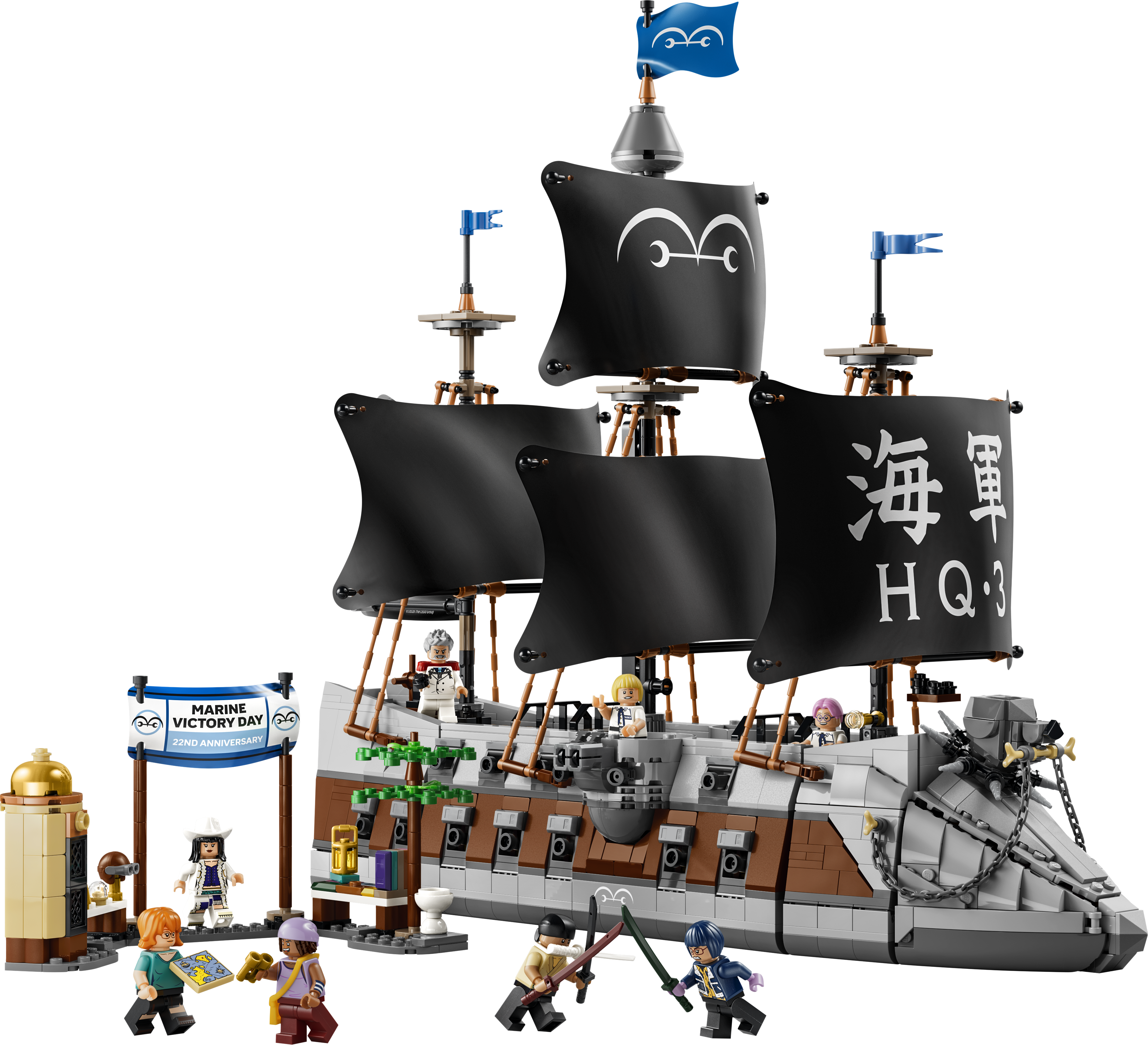 LEGO® One Piece 75646 Garps Marineschlachtschiff - Bild 2