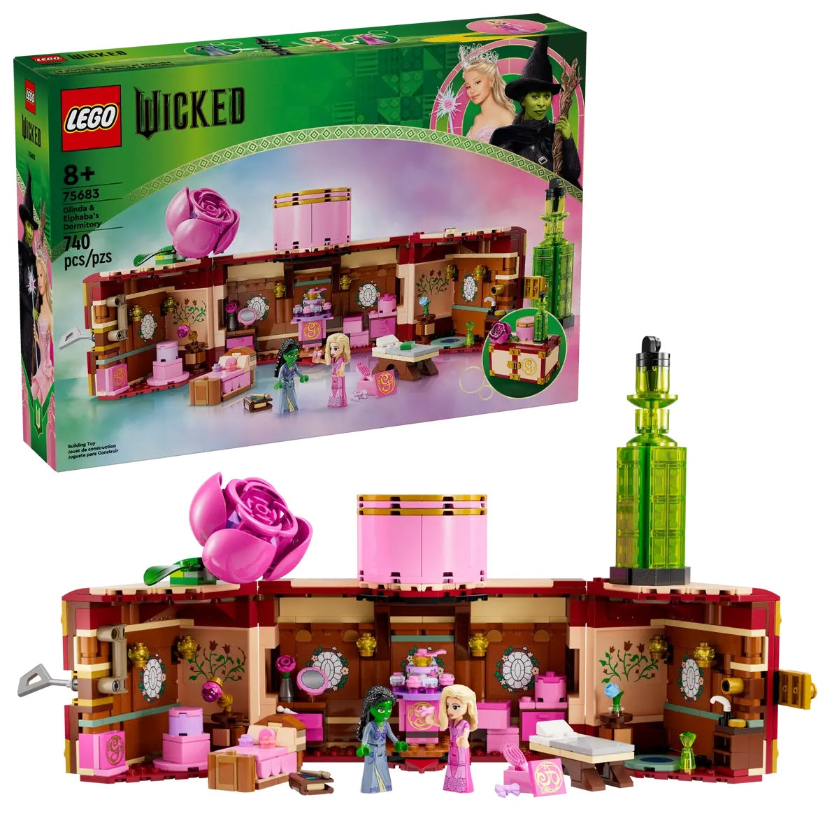LEGO WICKED Glindas und Elphabas Schlafsaal 75683 - Bild 3