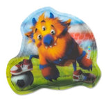 Kletties Kontur Monster Fussball