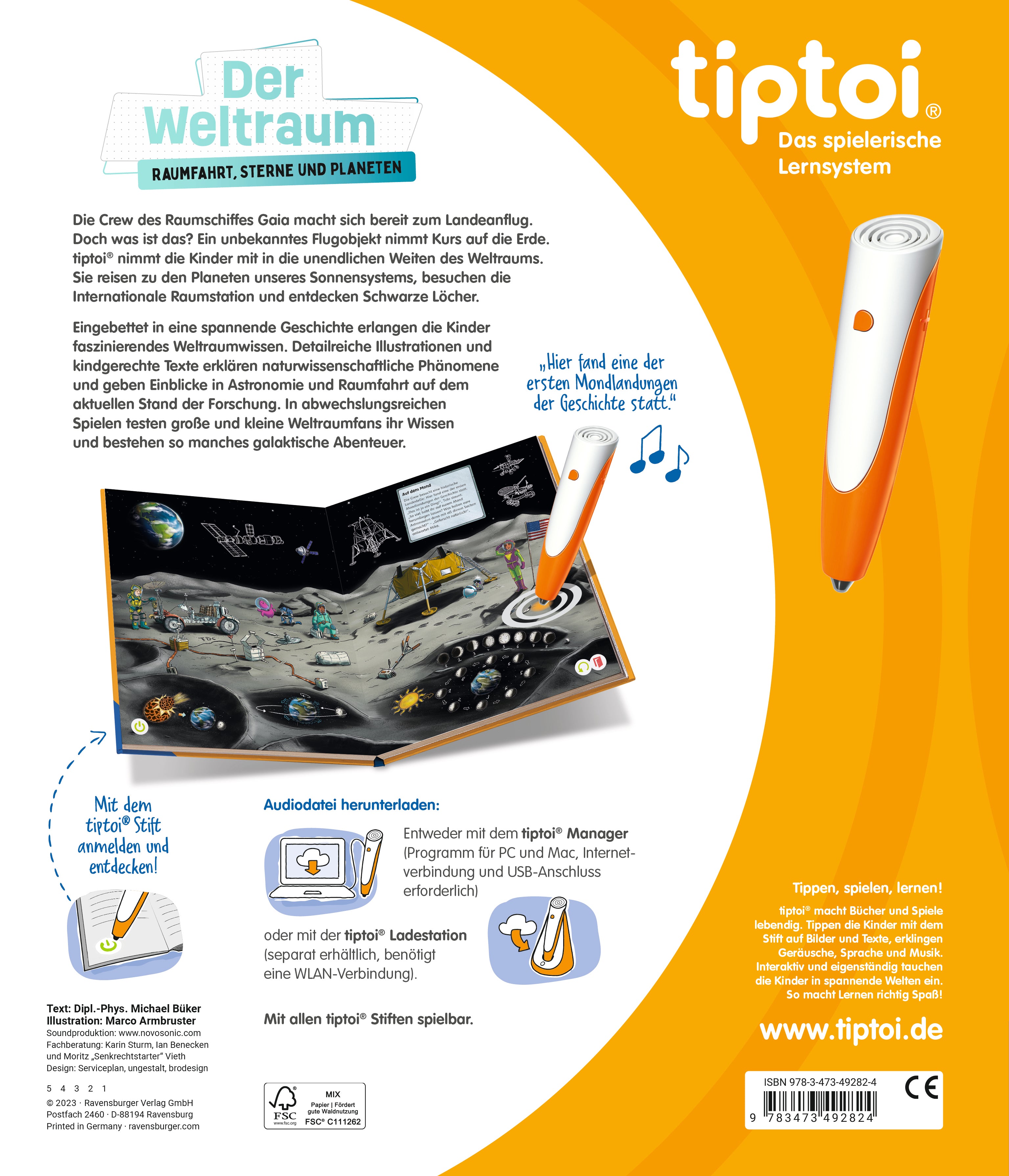 Tiptoi Der Weltraum: Raumfahrt, Sterne und Planeten - Bild 2