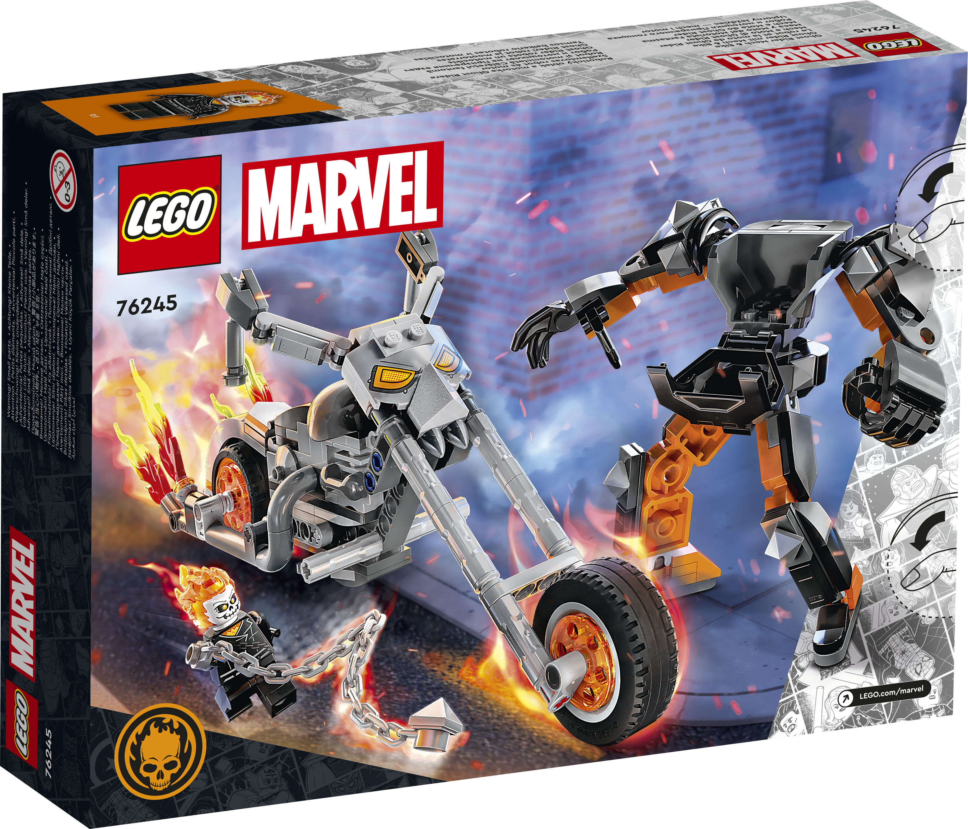 LEGO Marvel Super Heroes™ Ghost Rider mit Mech & Bike 76245 - Bild 6