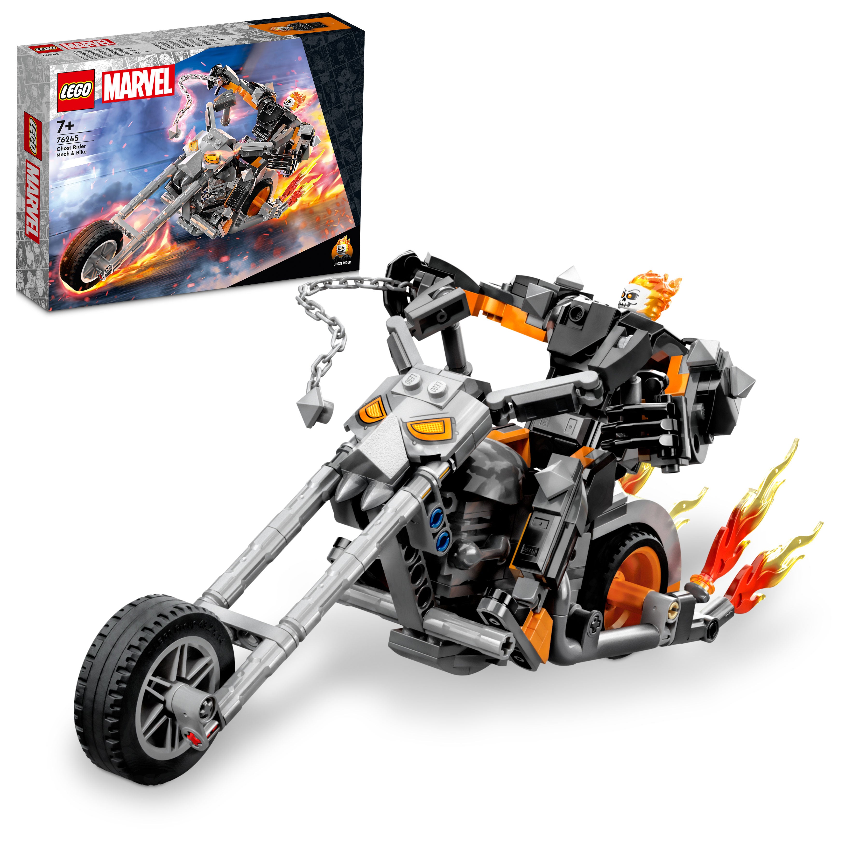 LEGO Marvel Super Heroes™ Ghost Rider mit Mech & Bike 76245 - Bild 1