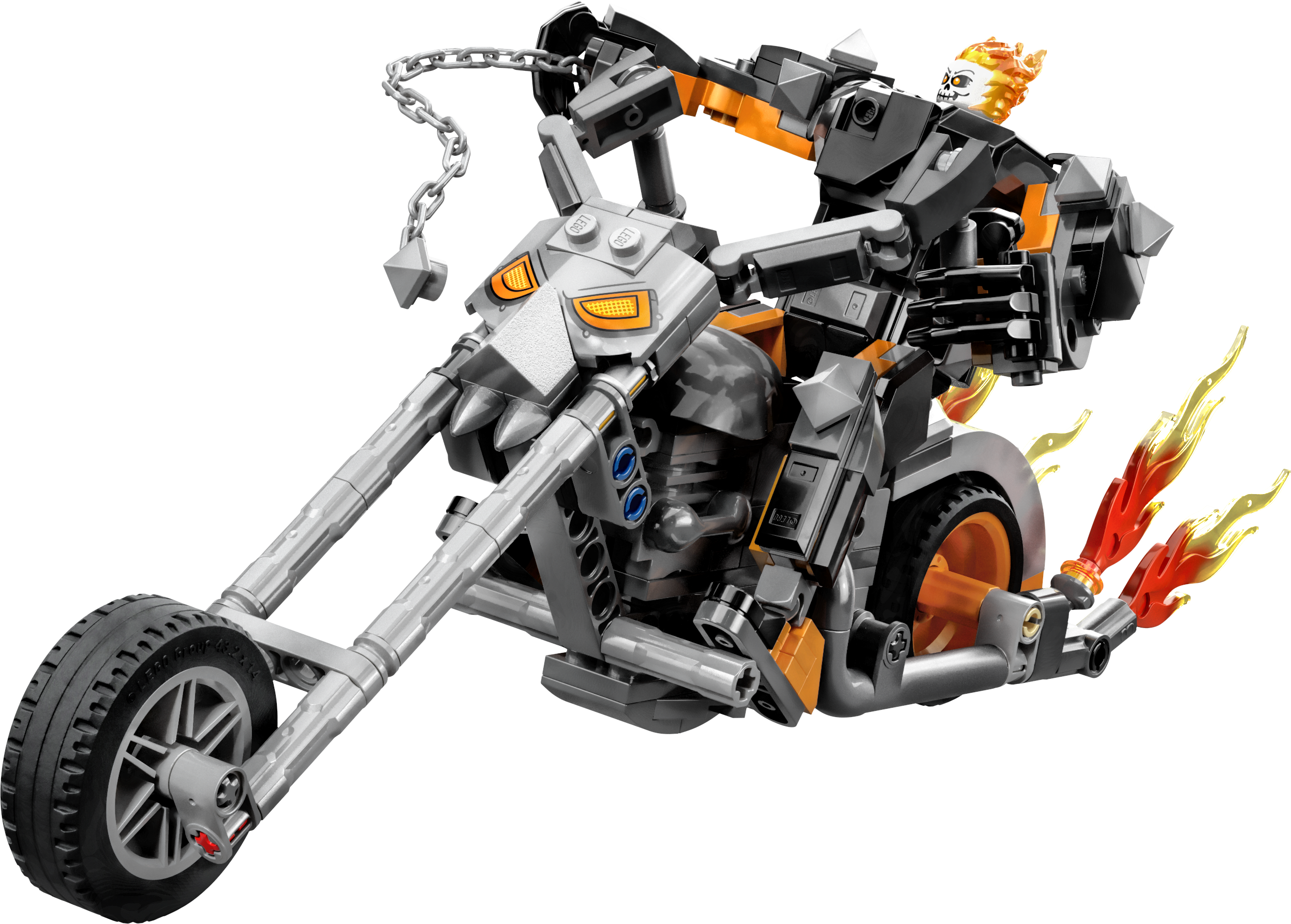 LEGO Marvel Super Heroes™ Ghost Rider mit Mech & Bike 76245 - Bild 2