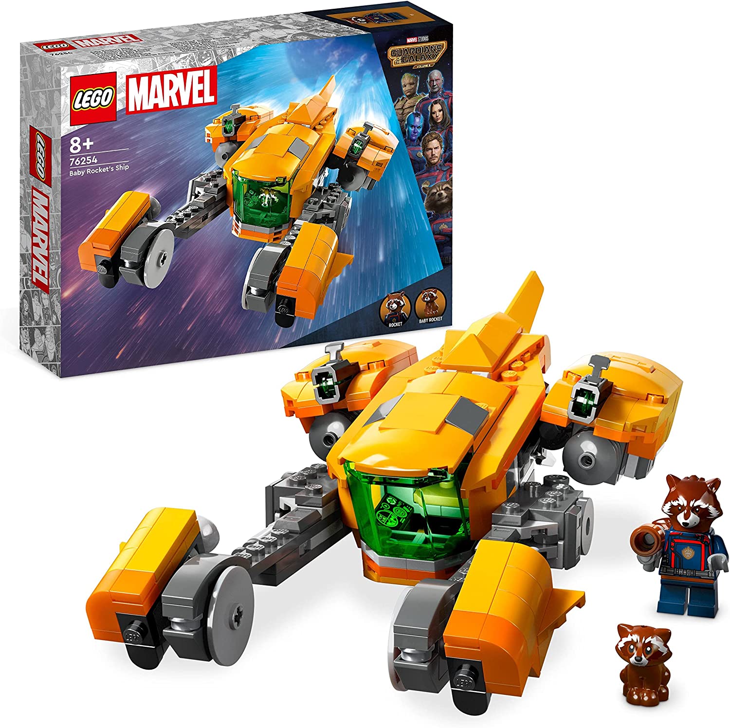 LEGO Marvel Super Heroes™ Baby Rockets Schiff 76254 - Bild 1