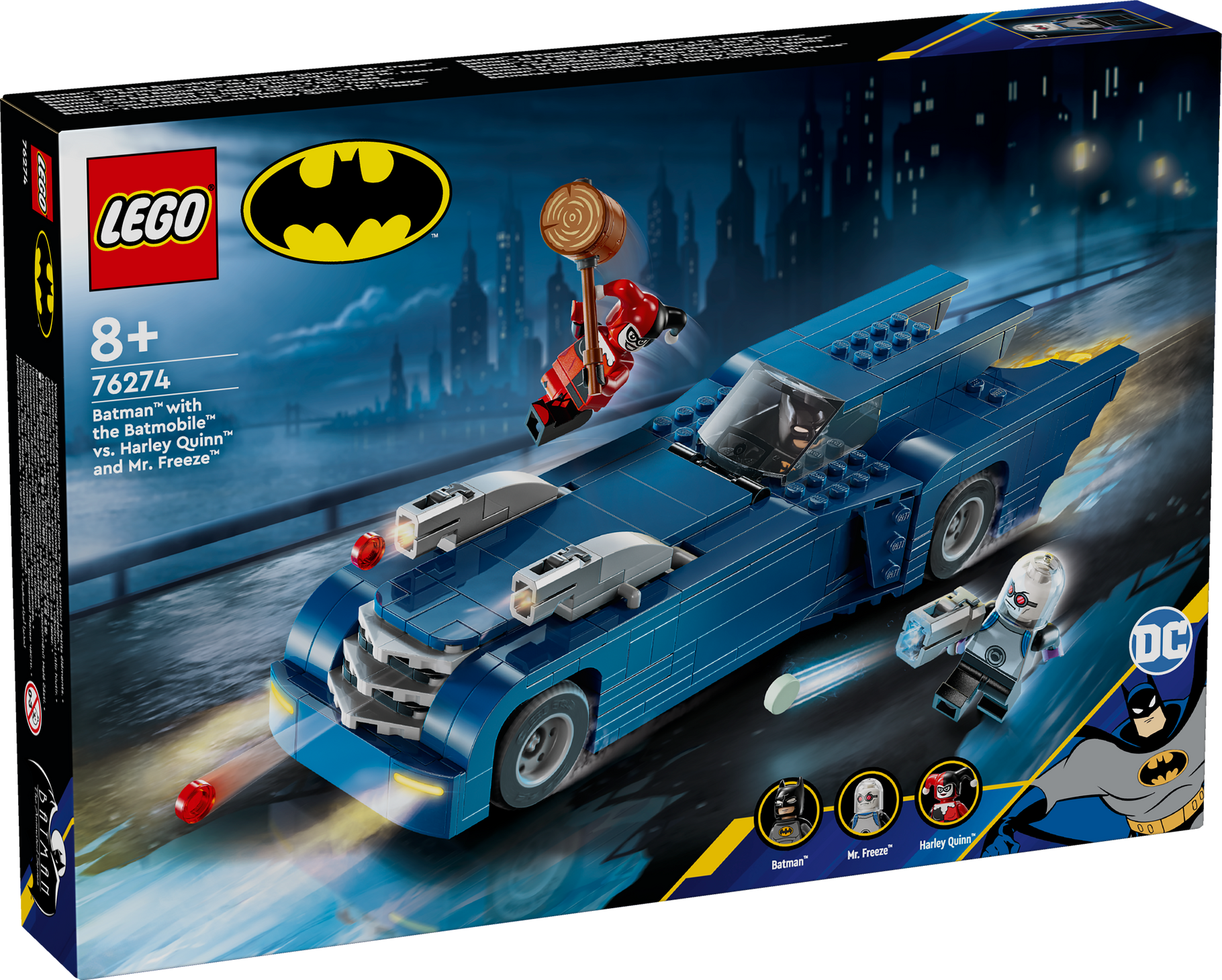 LEGO Batman™ im Batmobil™ vs. Harley Quinn™ und Mr. Freeze™ 76274