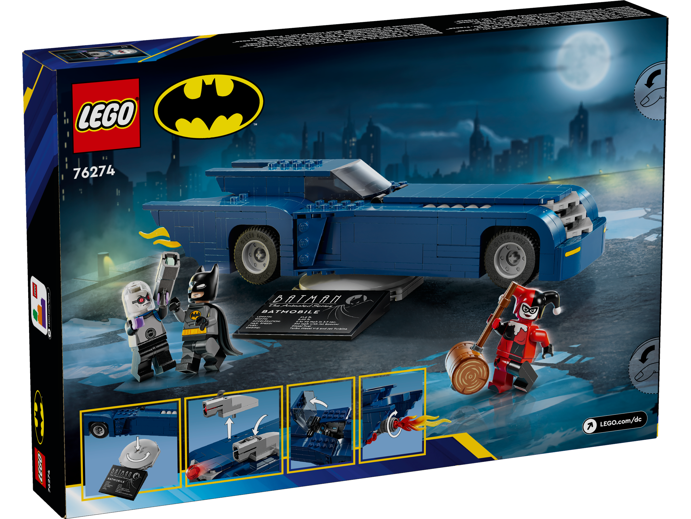 LEGO Batman™ im Batmobil™ vs. Harley Quinn™ und Mr. Freeze™ 76274 - Bild 7
