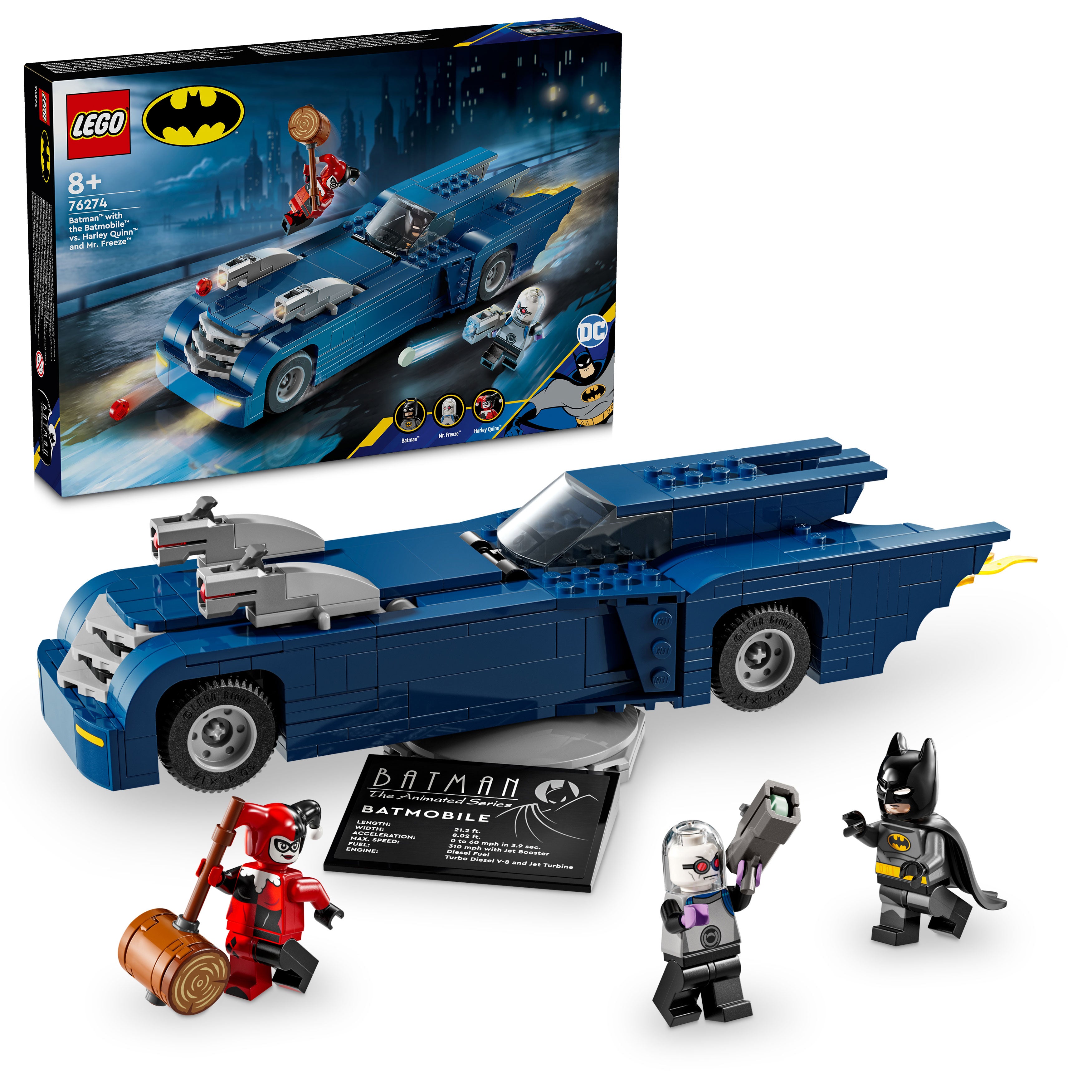 LEGO Batman™ im Batmobil™ vs. Harley Quinn™ und Mr. Freeze™ 76274 - Bild 6