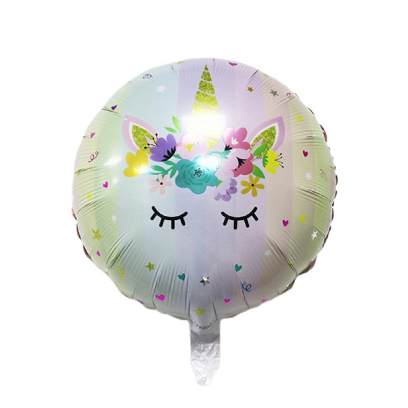 Folienballon Unicorn 45cm - Bild 1