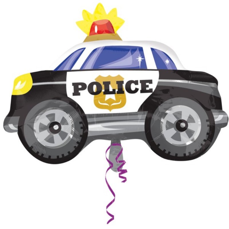 Folienballon Polizeiauto - Bild 1