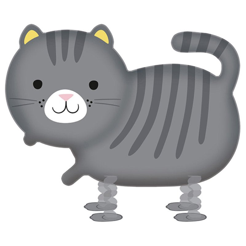 Folienballon Walking Buddies Katze - Bild 1