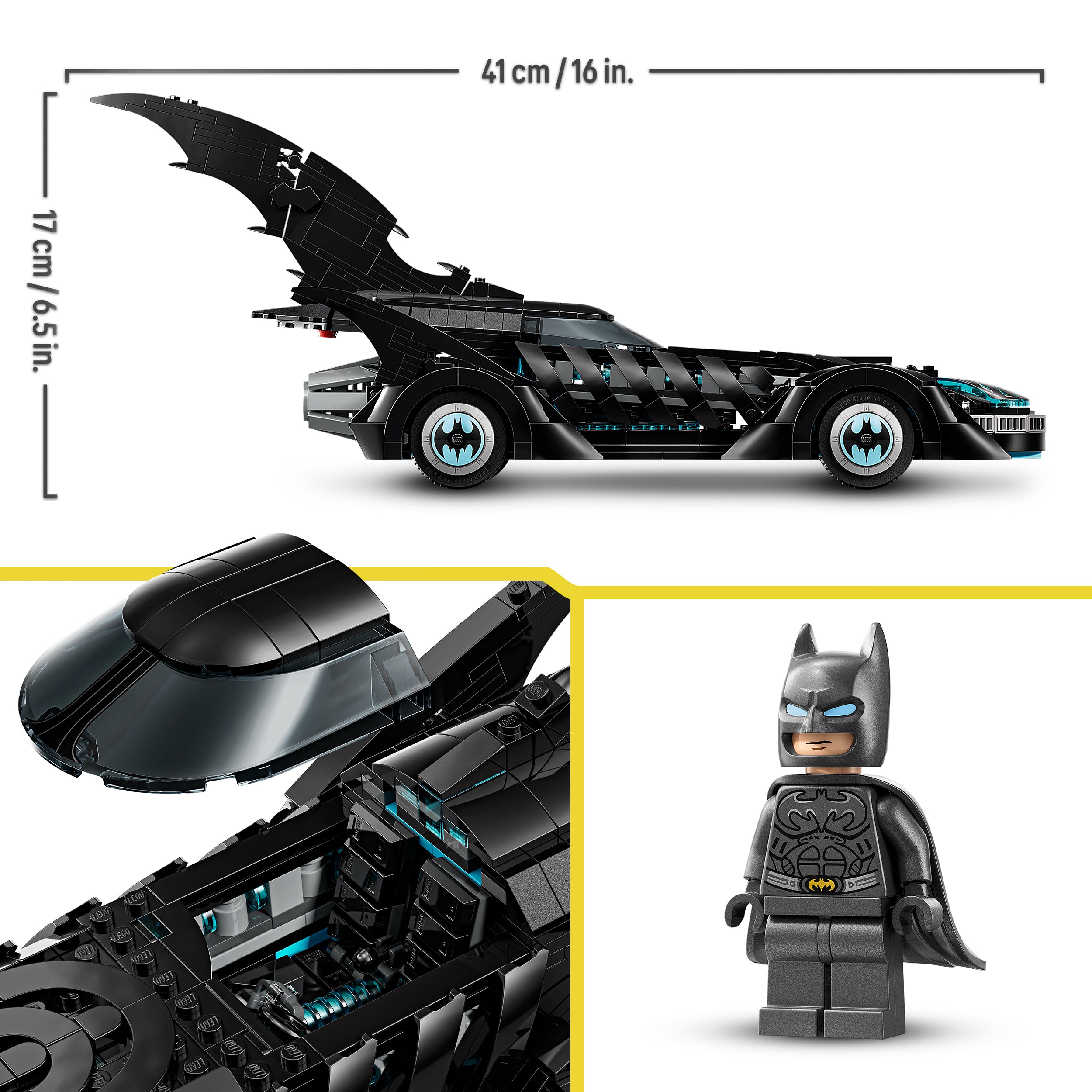 LEGO Super Heroes DC Batman Forever™ Batmobil 76304 - Bild 6