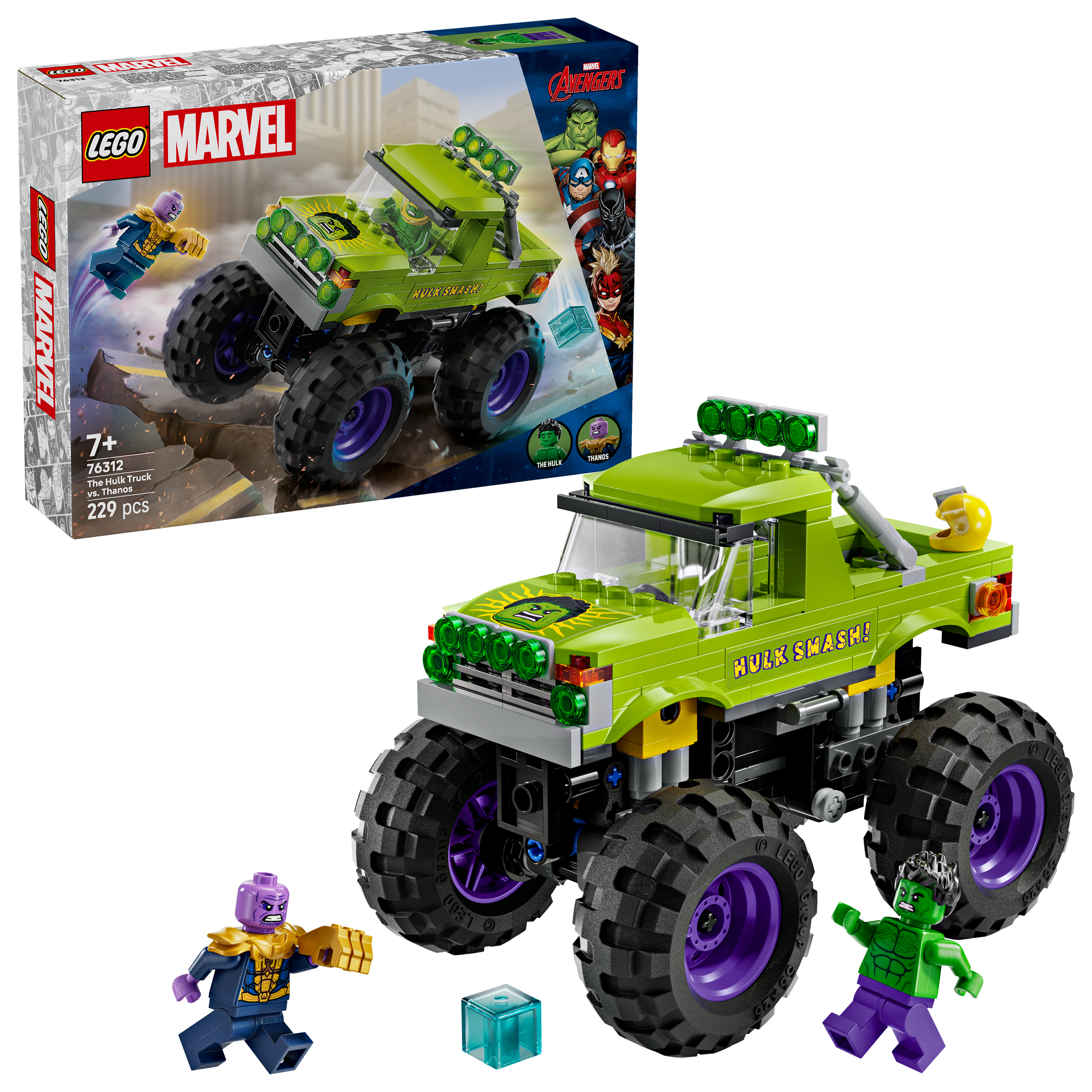LEGO Marvel Hulk-Truck vs. Thanos 76312 - Bild 5