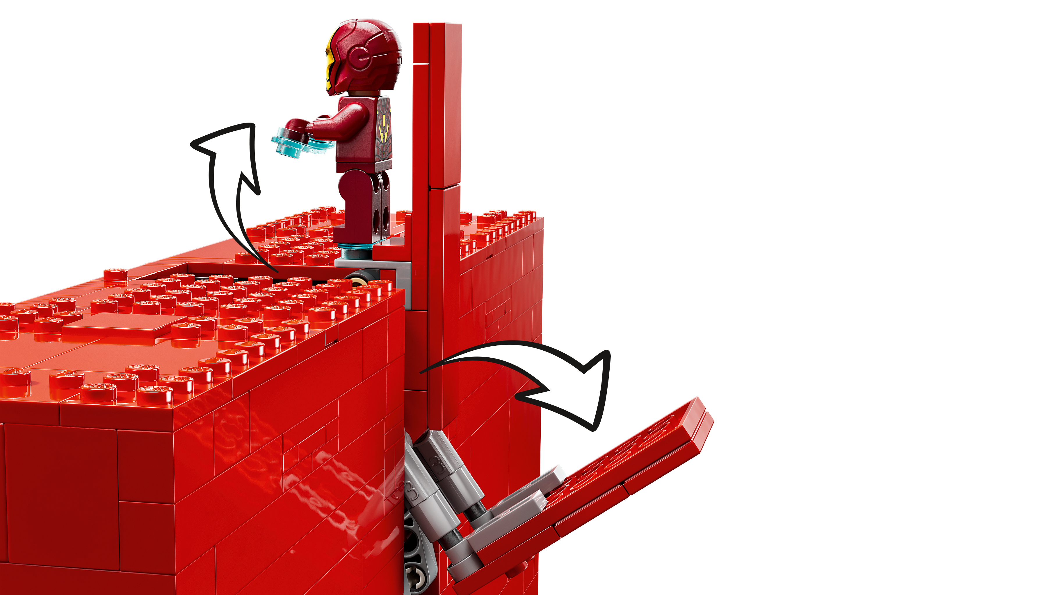 LEGO MARVEL Logo & Minifiguren 76313 - Bild 3