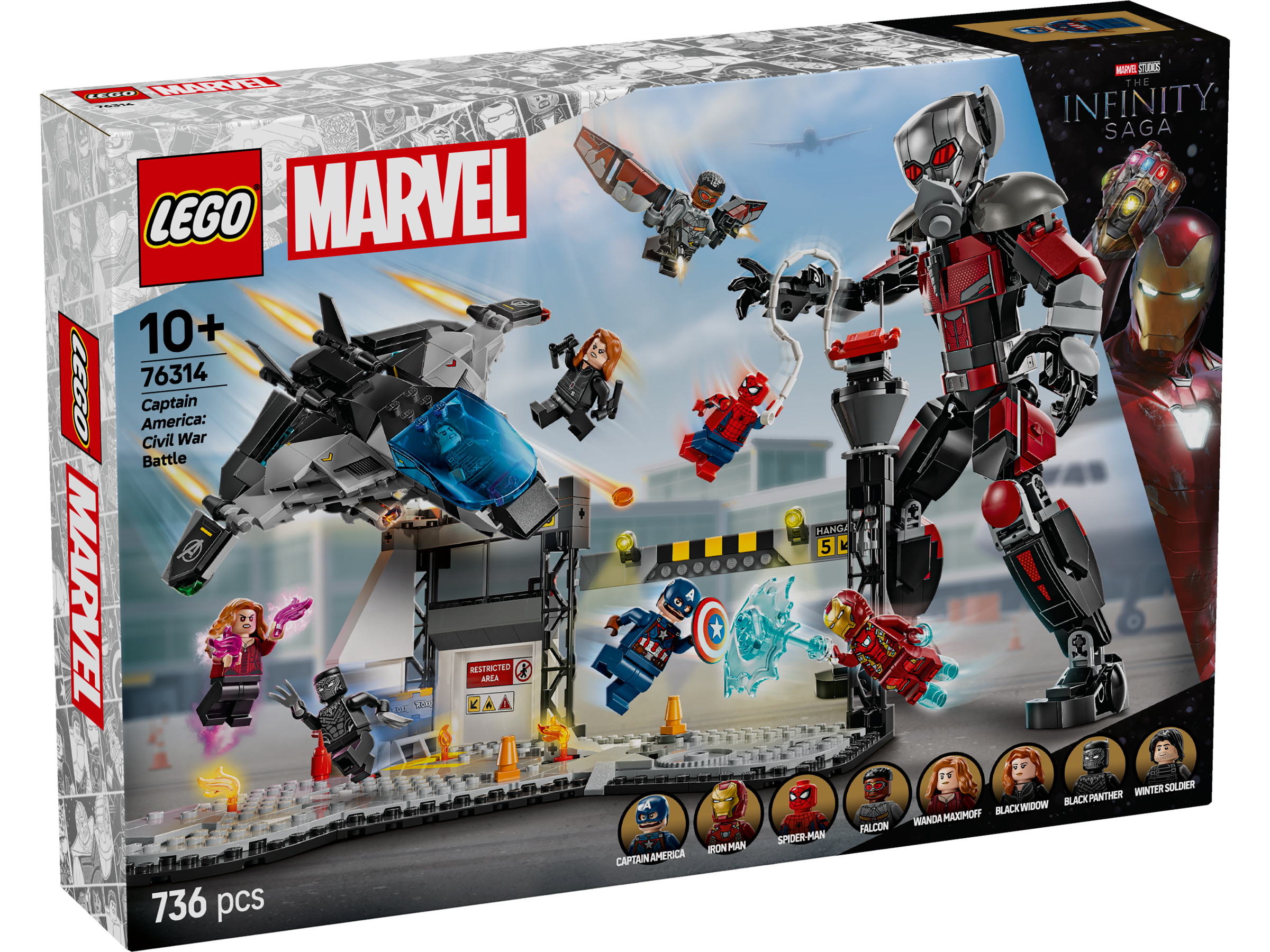 LEGO Captain America: Civil War Actionduell 76314 - Bild 1