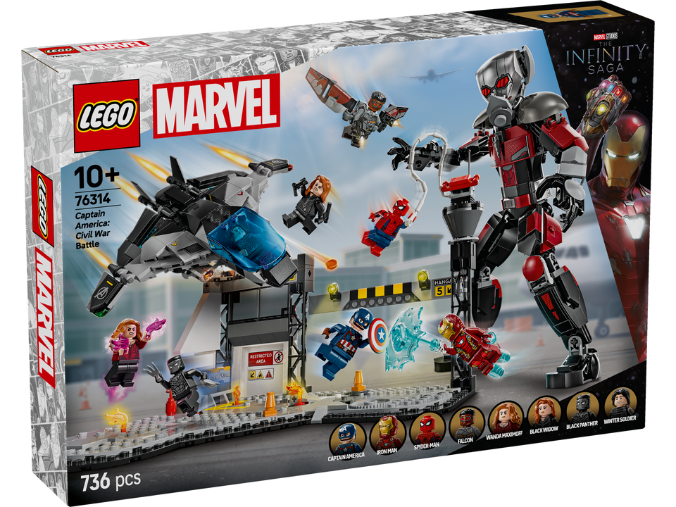 LEGO Captain America: Civil War Actionduell 76314