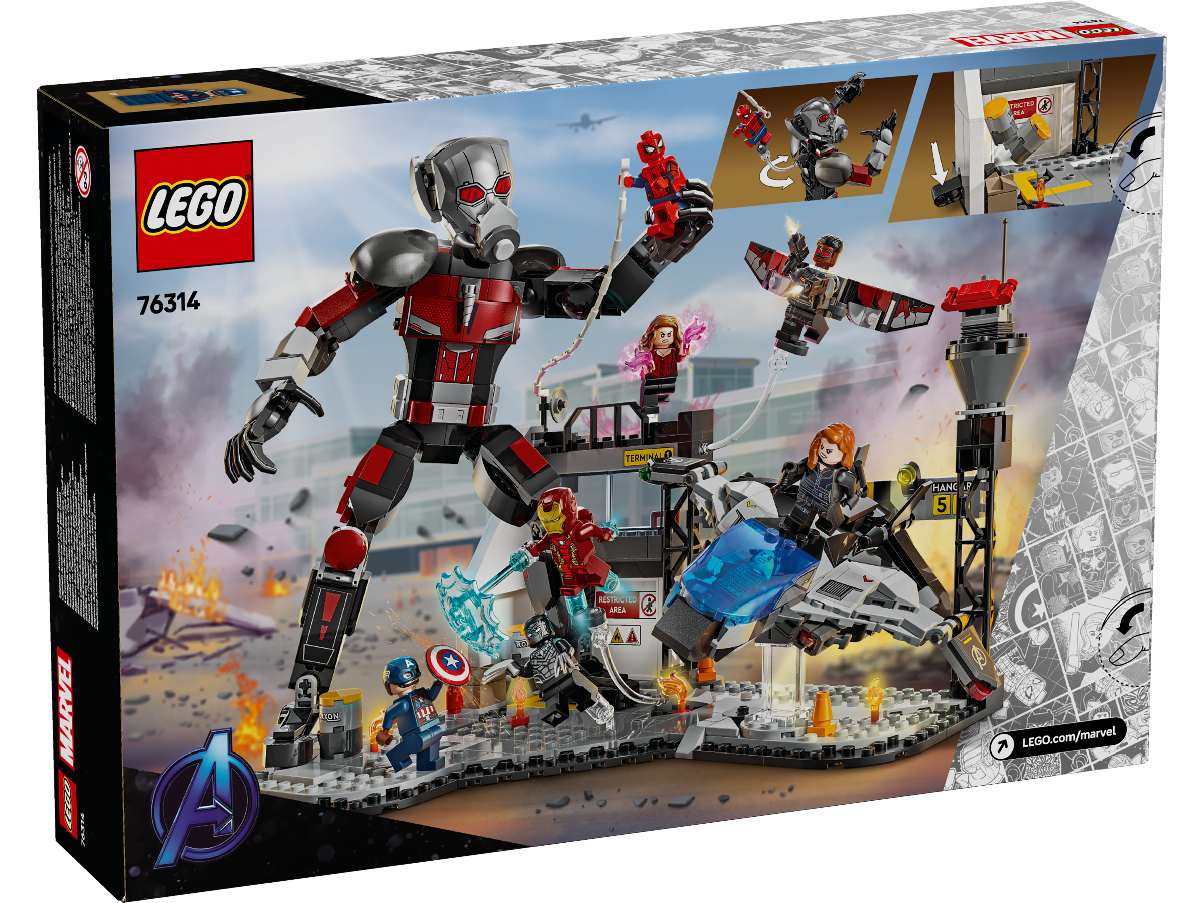 LEGO Captain America: Civil War Actionduell 76314 - Bild 8