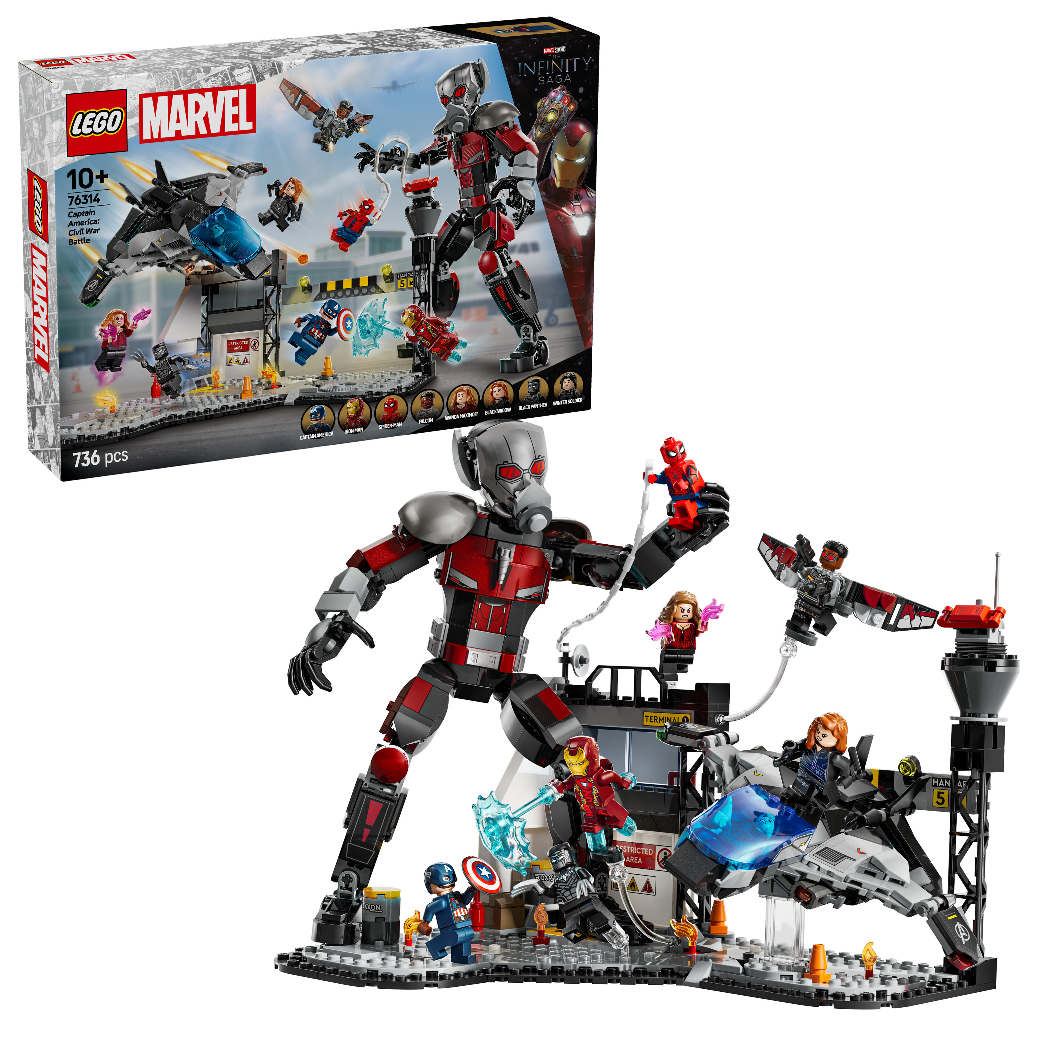 LEGO Captain America: Civil War Actionduell 76314 - Bild 7
