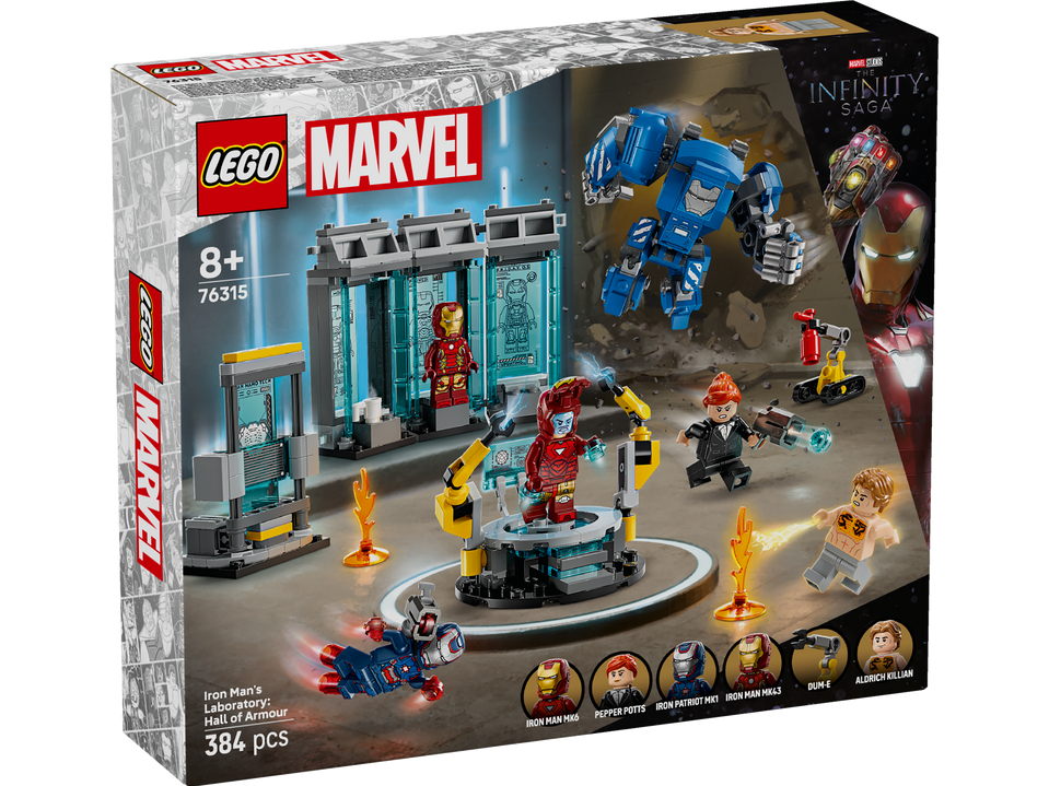 LEGO Marvel Iron Mans Labor 76315