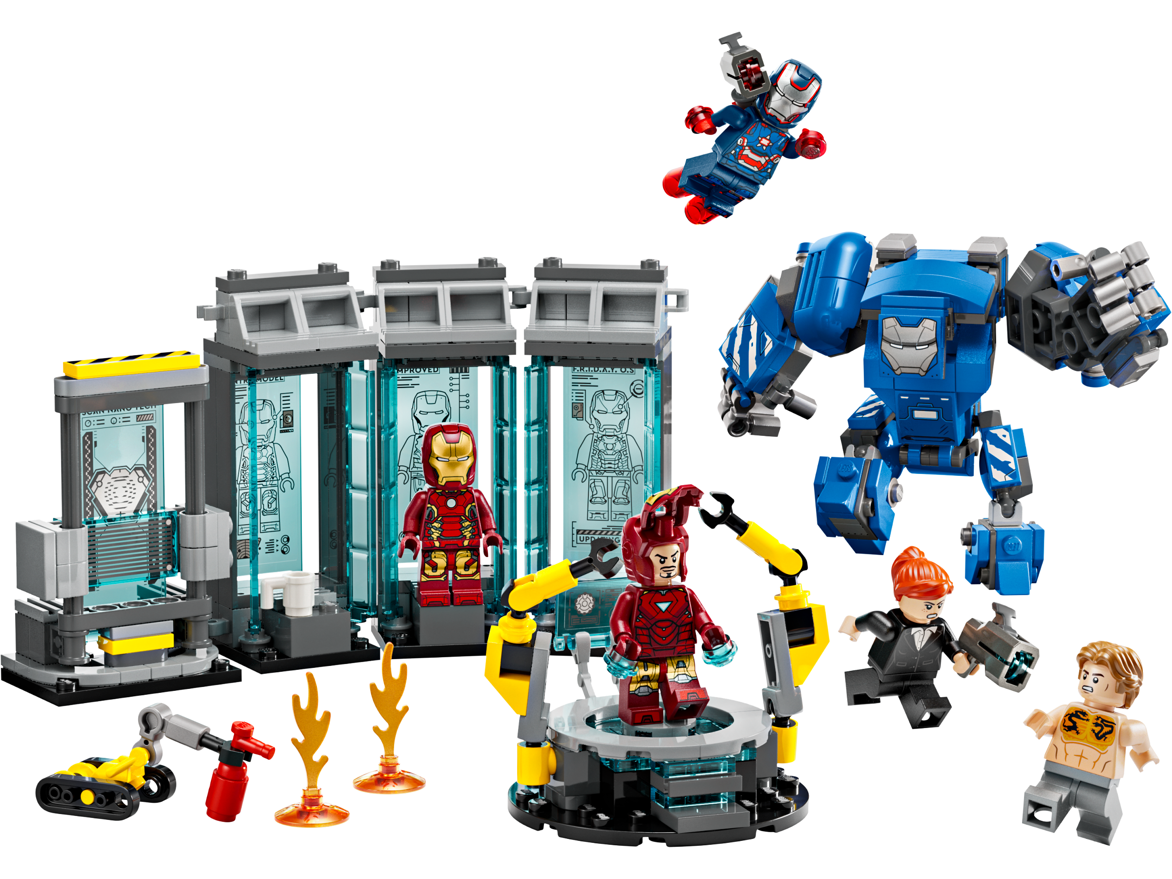 LEGO Marvel Iron Mans Labor 76315 - Bild 2