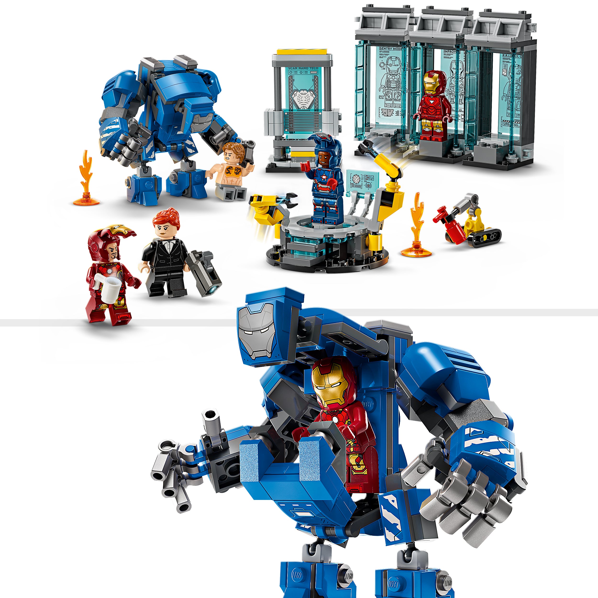 LEGO Marvel Iron Mans Labor 76315 - Bild 7