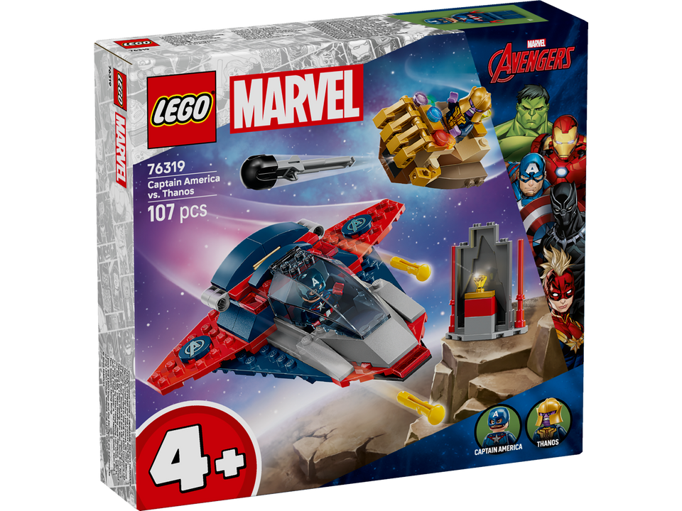 LEGO Marvel Captain America vs. Thanos 76319