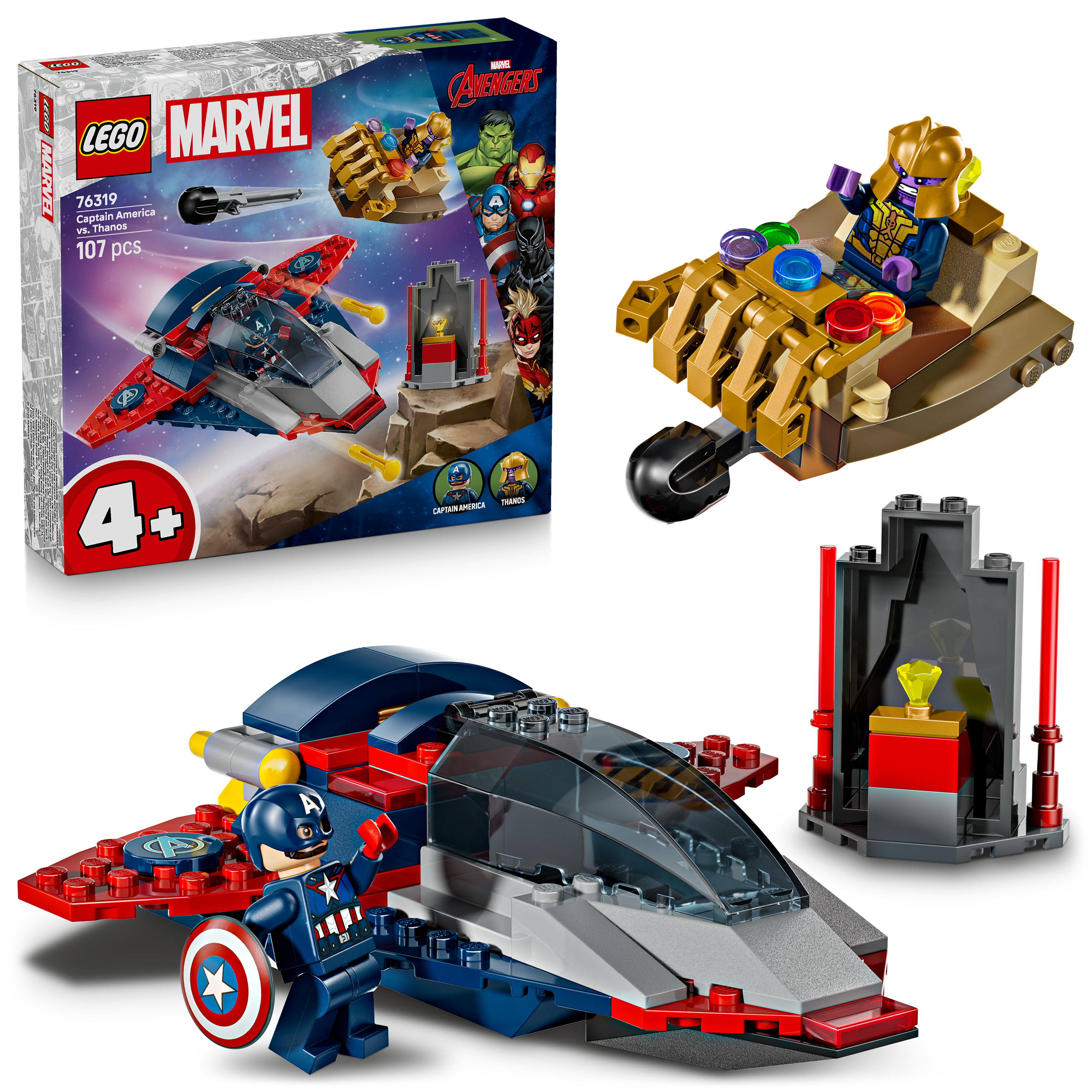 LEGO Marvel Captain America vs. Thanos 76319 - Bild 8