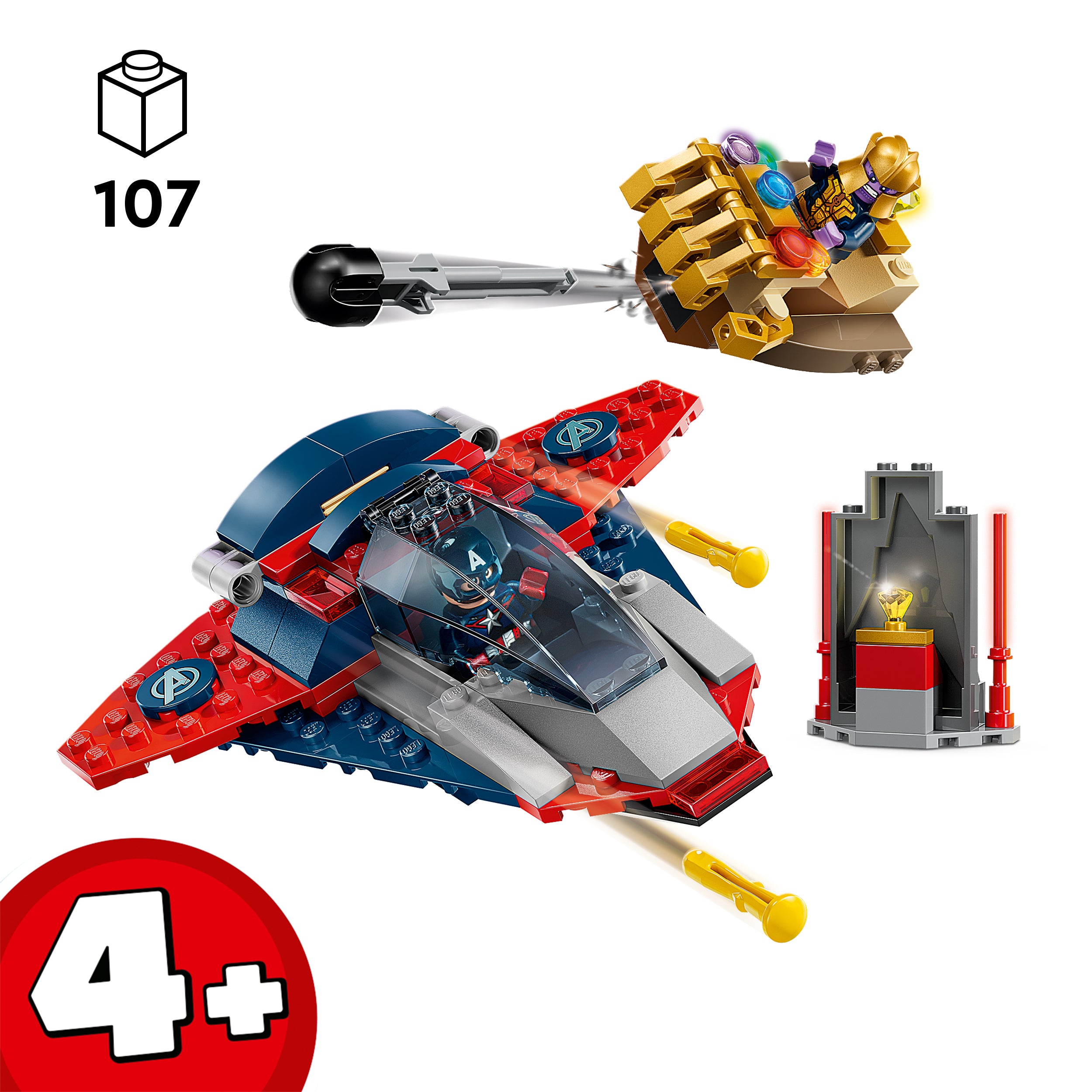 LEGO Marvel Captain America vs. Thanos 76319 - Bild 7