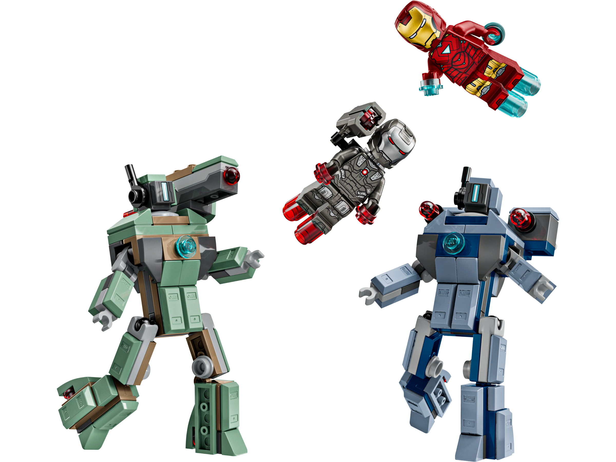 LEGO Marvel Iron Man & War Machine vs. Hammer-Drohnen 76320 - Bild 2