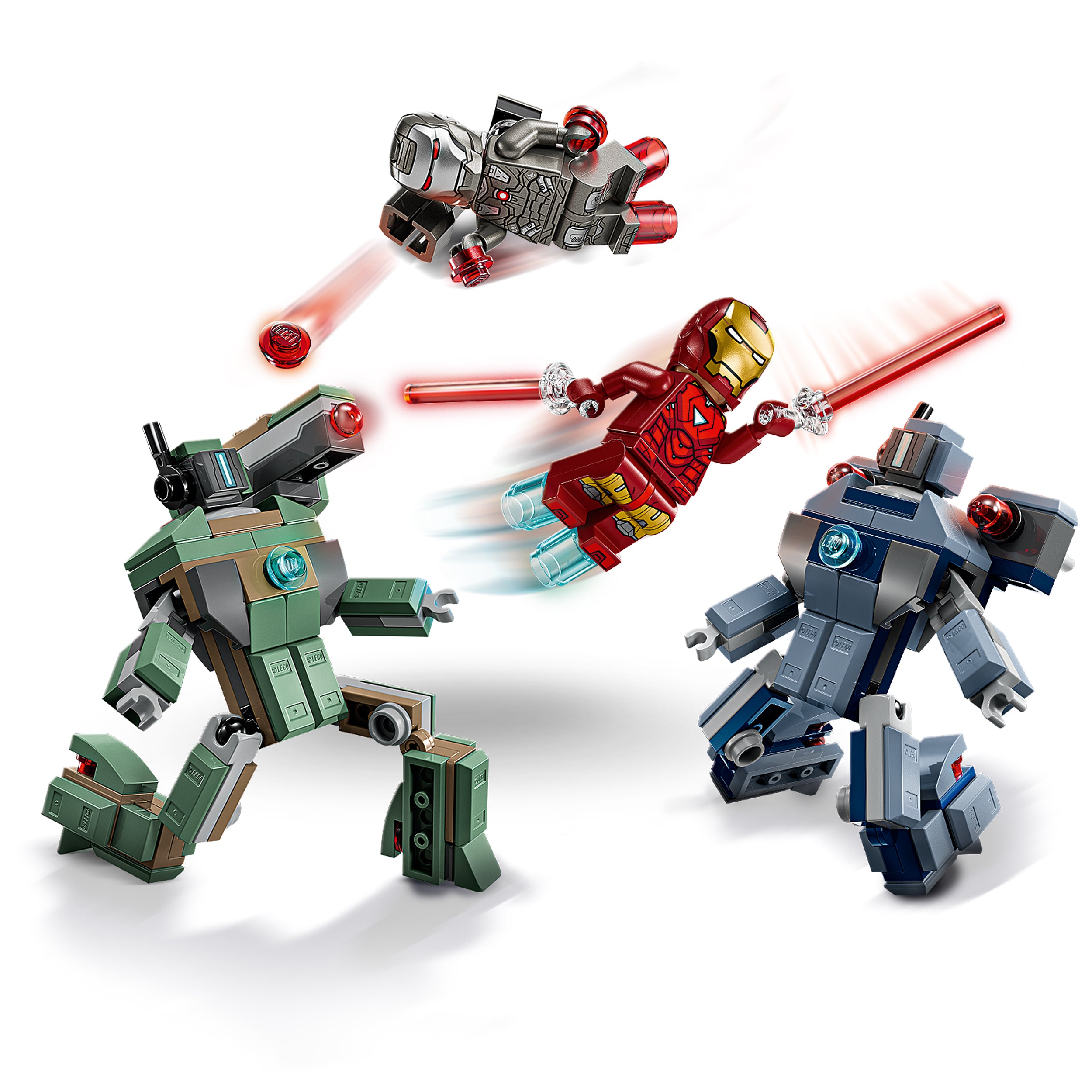 LEGO Marvel Iron Man & War Machine vs. Hammer-Drohnen 76320 - Bild 6