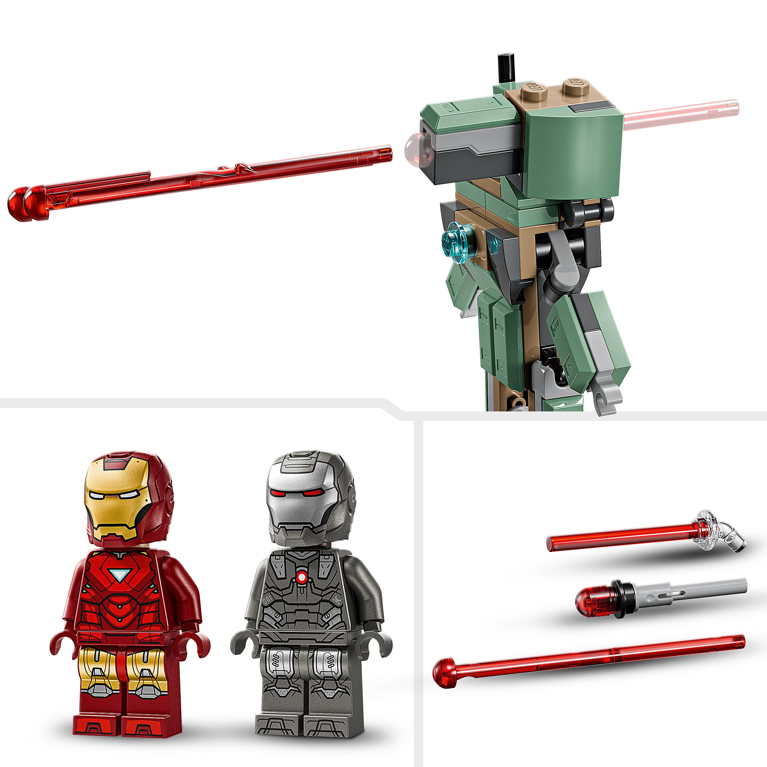 LEGO Marvel Iron Man & War Machine vs. Hammer-Drohnen 76320 - Bild 5
