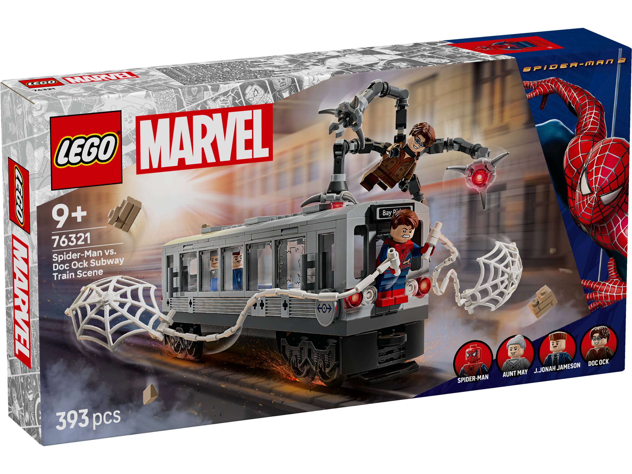 LEGO Marvel Spider-Man vs. Doc Ock: Showdown in der U-Bahn 76321 - Bild 1