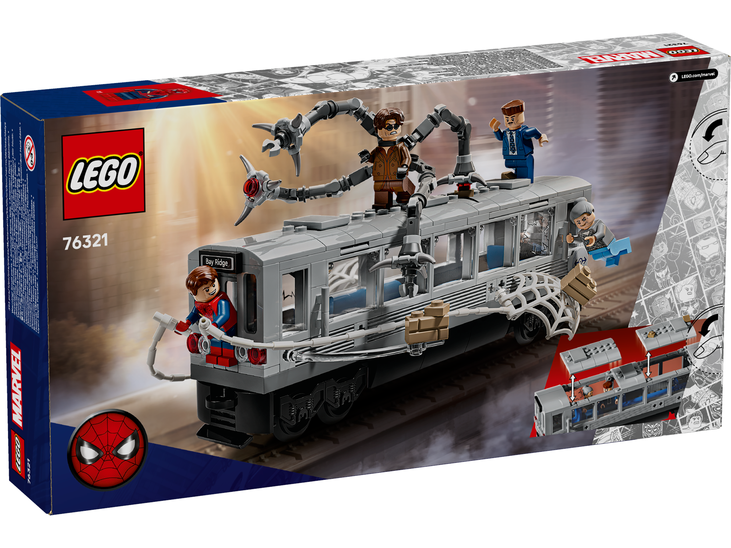 LEGO Marvel Spider-Man vs. Doc Ock: Showdown in der U-Bahn 76321 - Bild 10