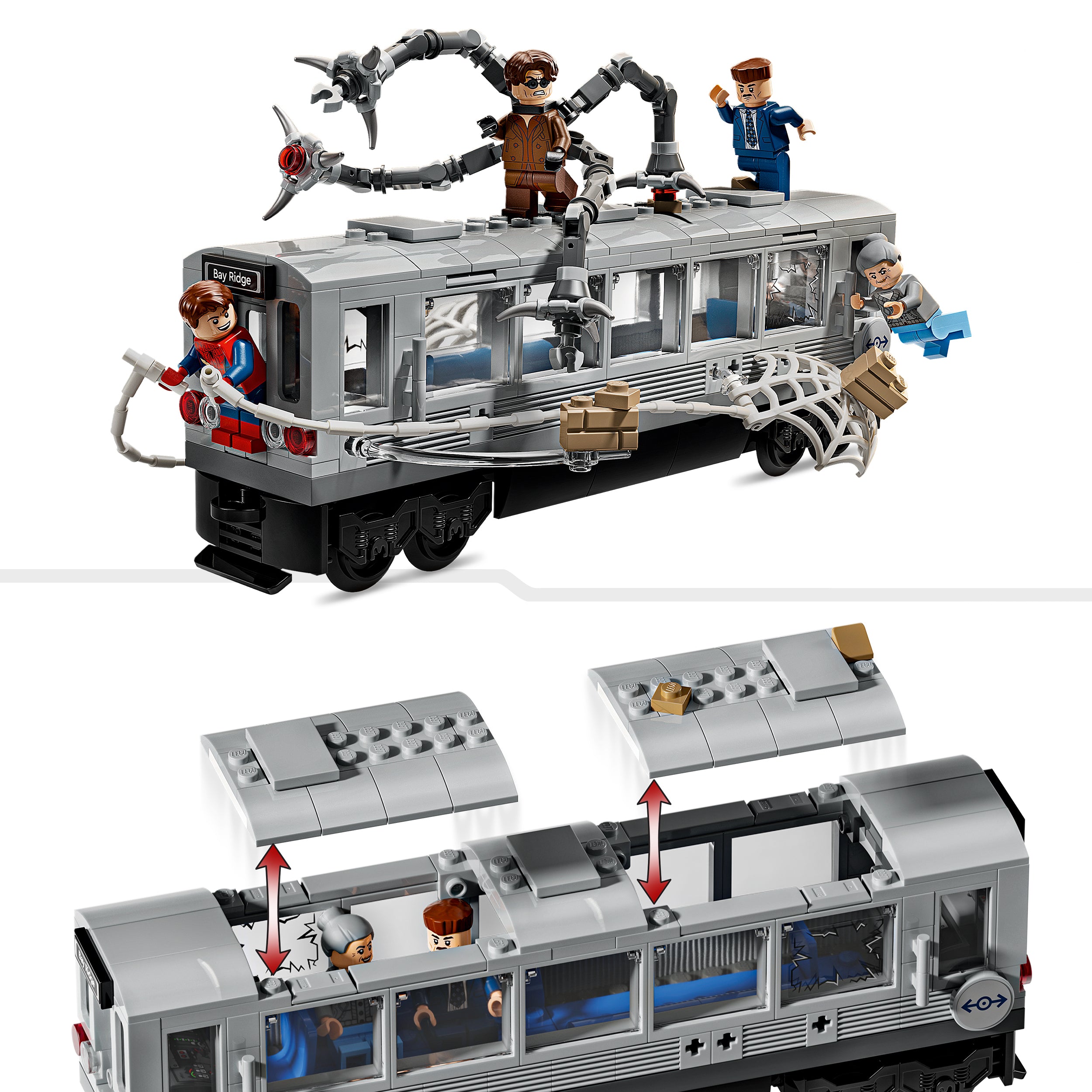LEGO Marvel Spider-Man vs. Doc Ock: Showdown in der U-Bahn 76321 - Bild 6