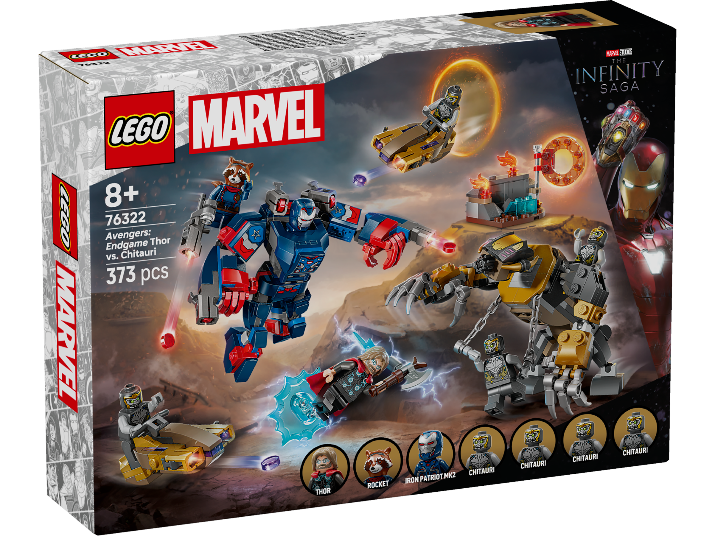LEGO Marvel  Avengers: Endgame Thor vs. Chitauri 76322 - Bild 1