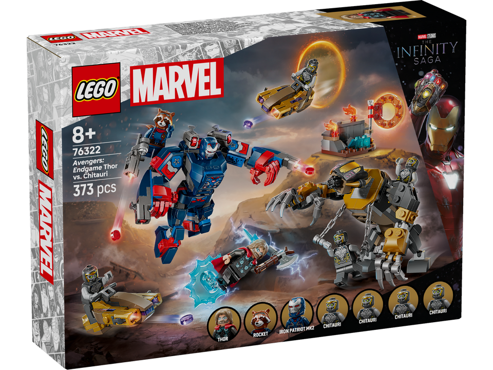 LEGO Marvel  Avengers: Endgame Thor vs. Chitauri 76322