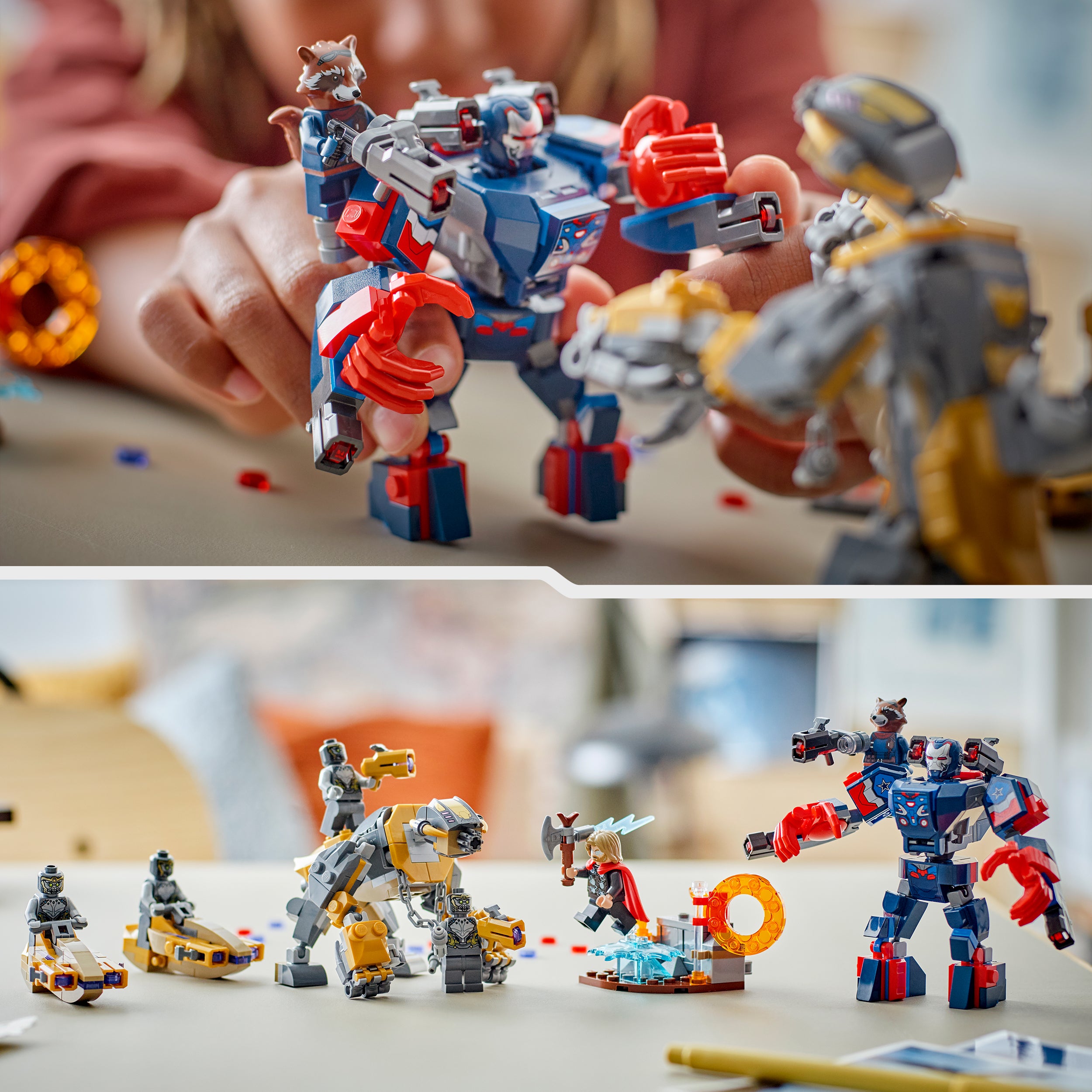 LEGO Marvel  Avengers: Endgame Thor vs. Chitauri 76322 - Bild 5