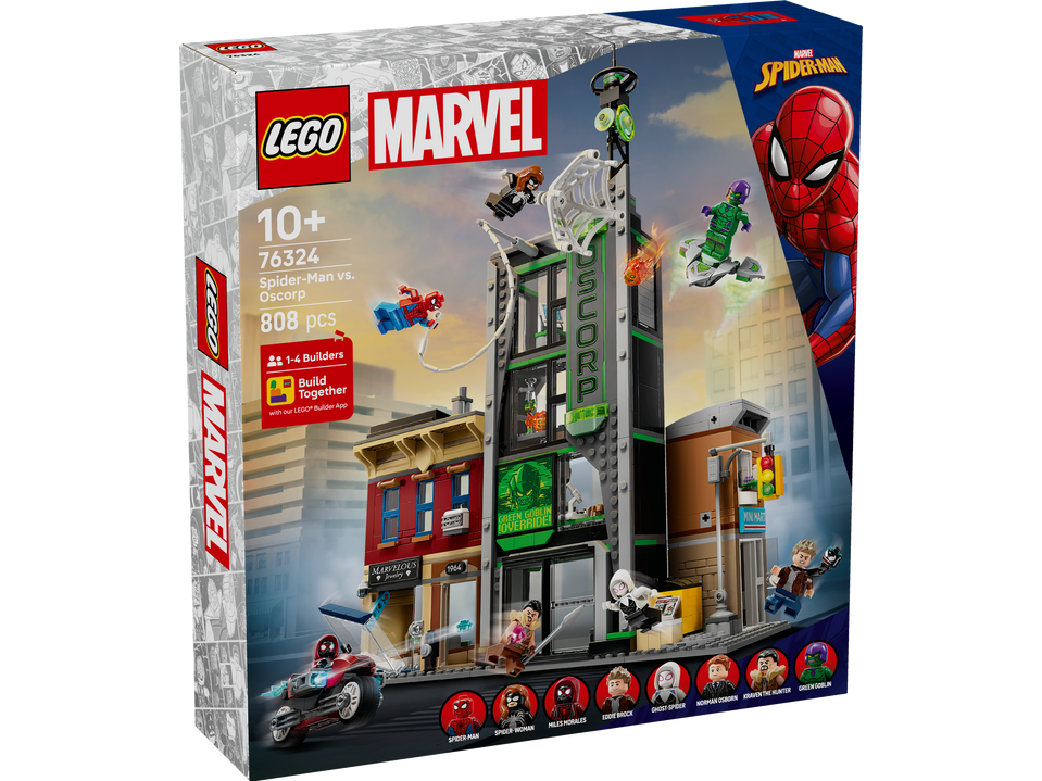 LEGO Marvel Spider-Man vs. Oscorp 76324