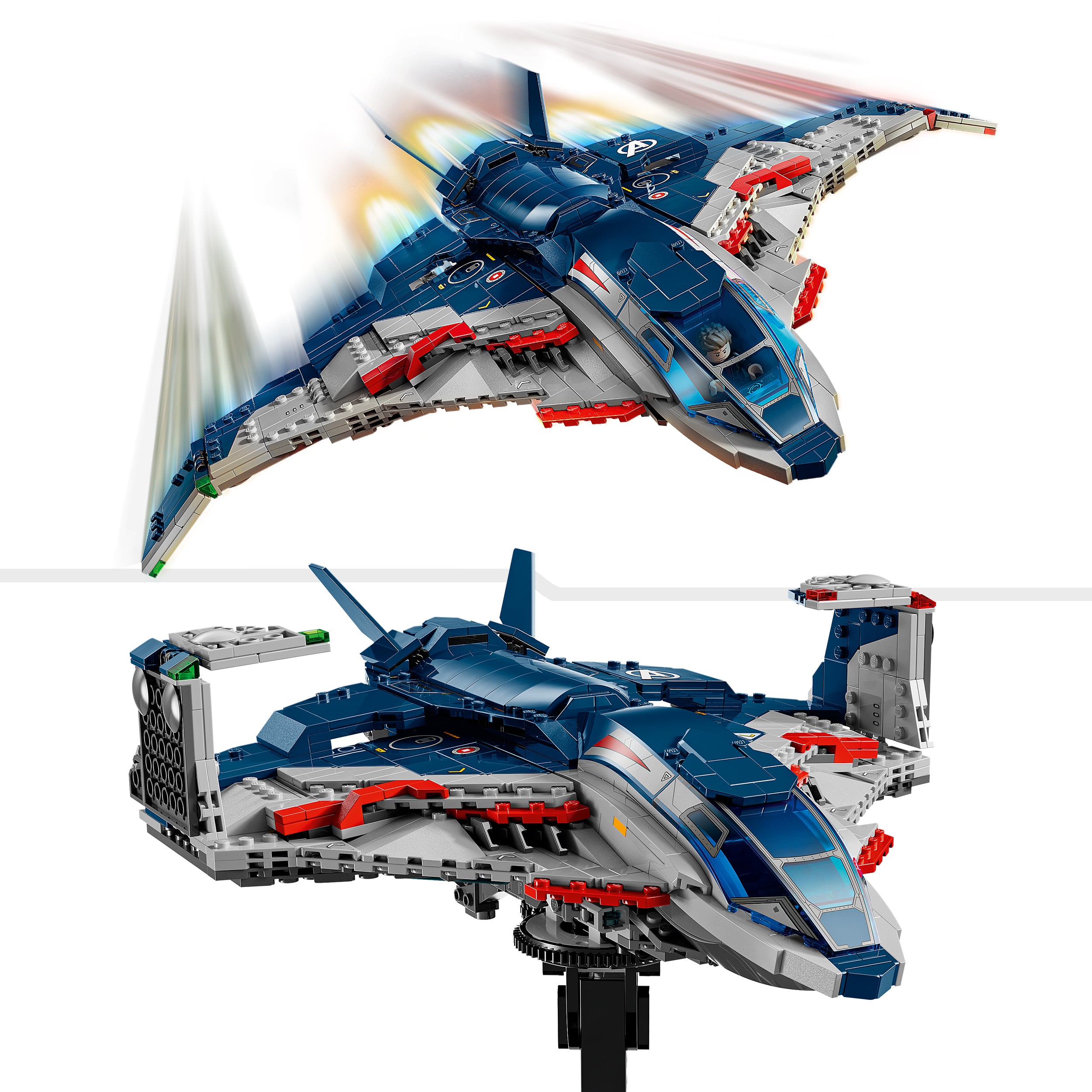 LEGO Marvel  Avengers: Age of Ultron Quinjet 76325 - Bild 5